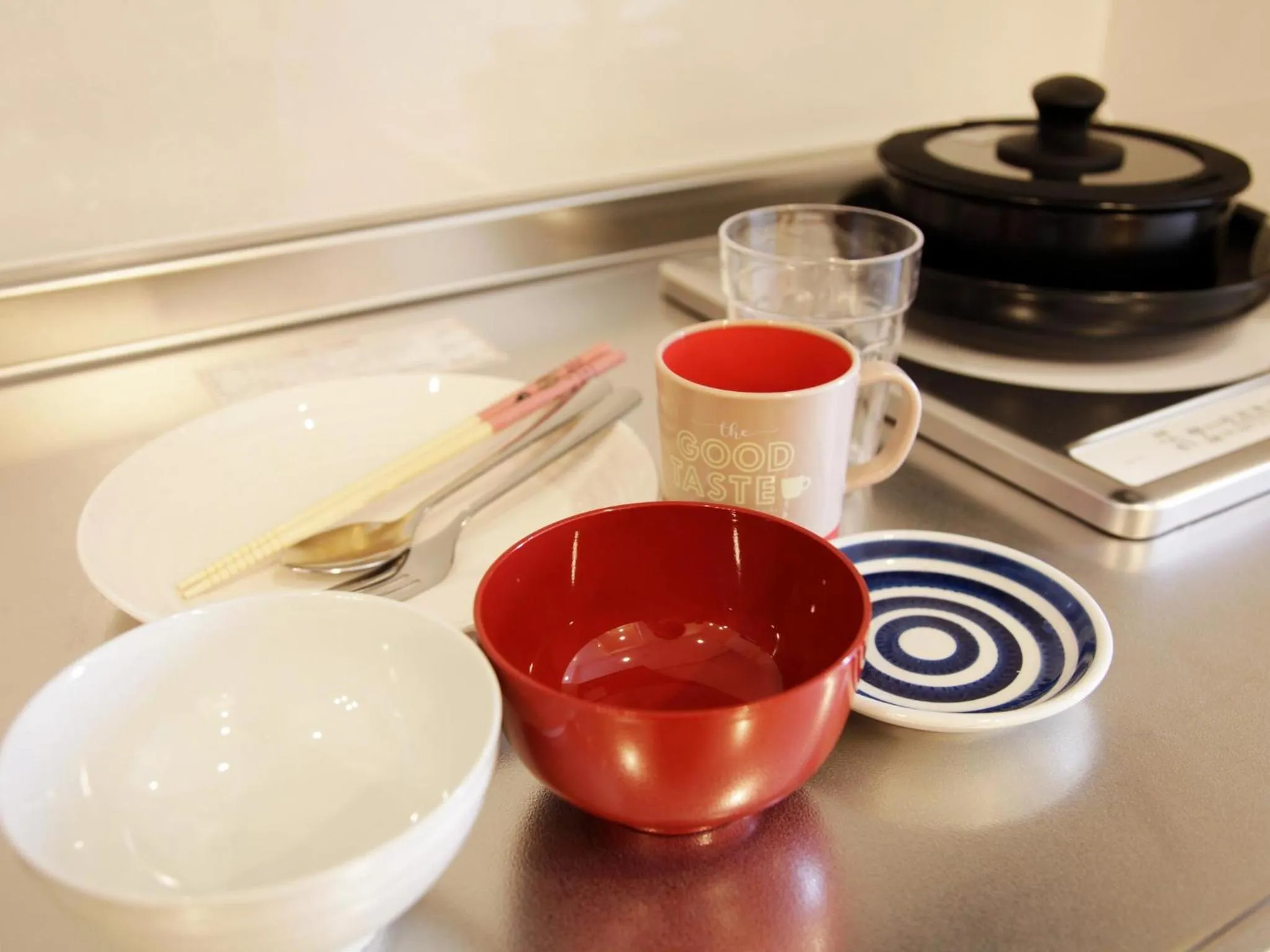 Kitchen or kitchenette in Mango Resort Okinawa Naha