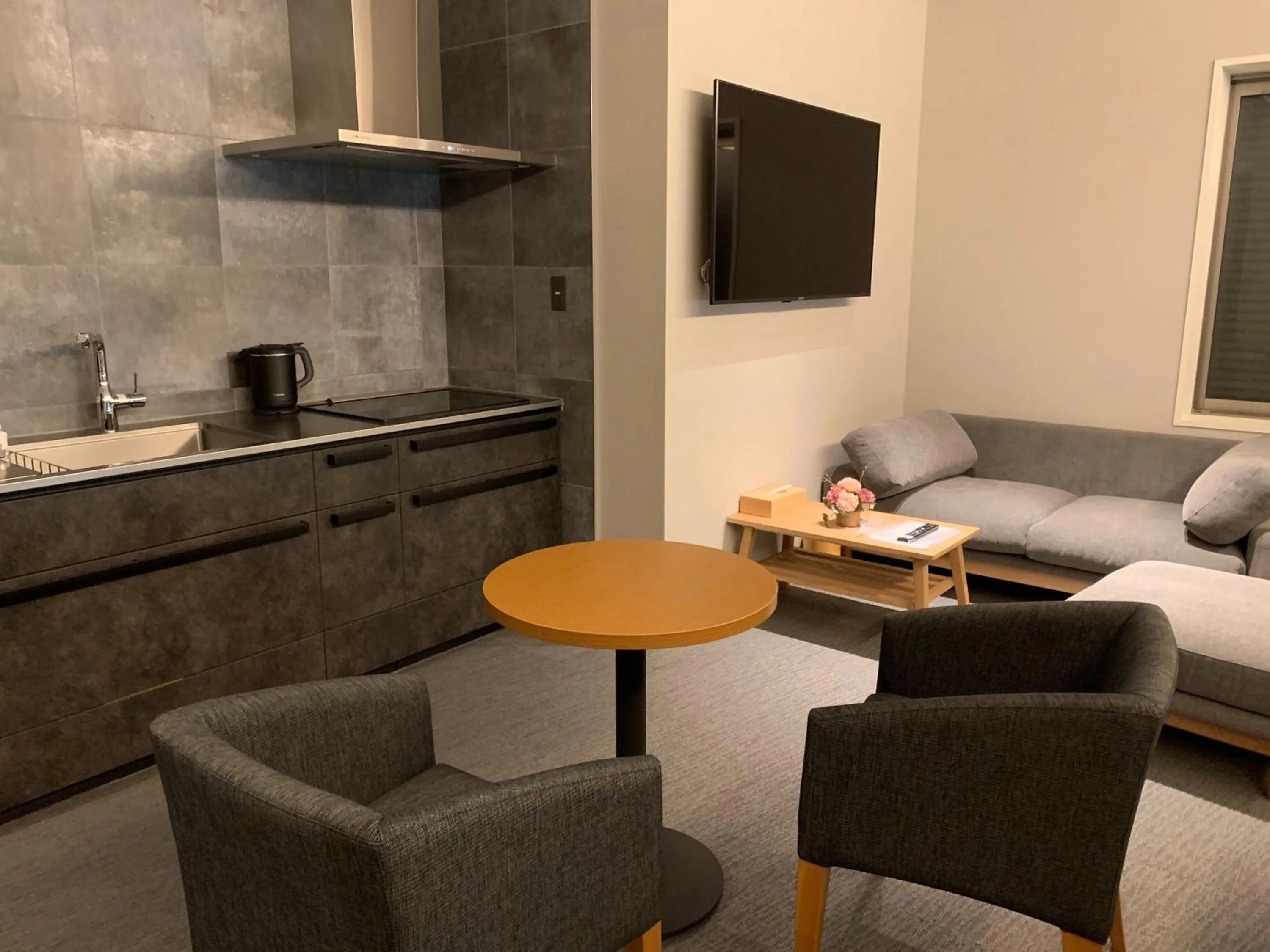 Seating area in GRAND BASE Nagoya Ekinishi