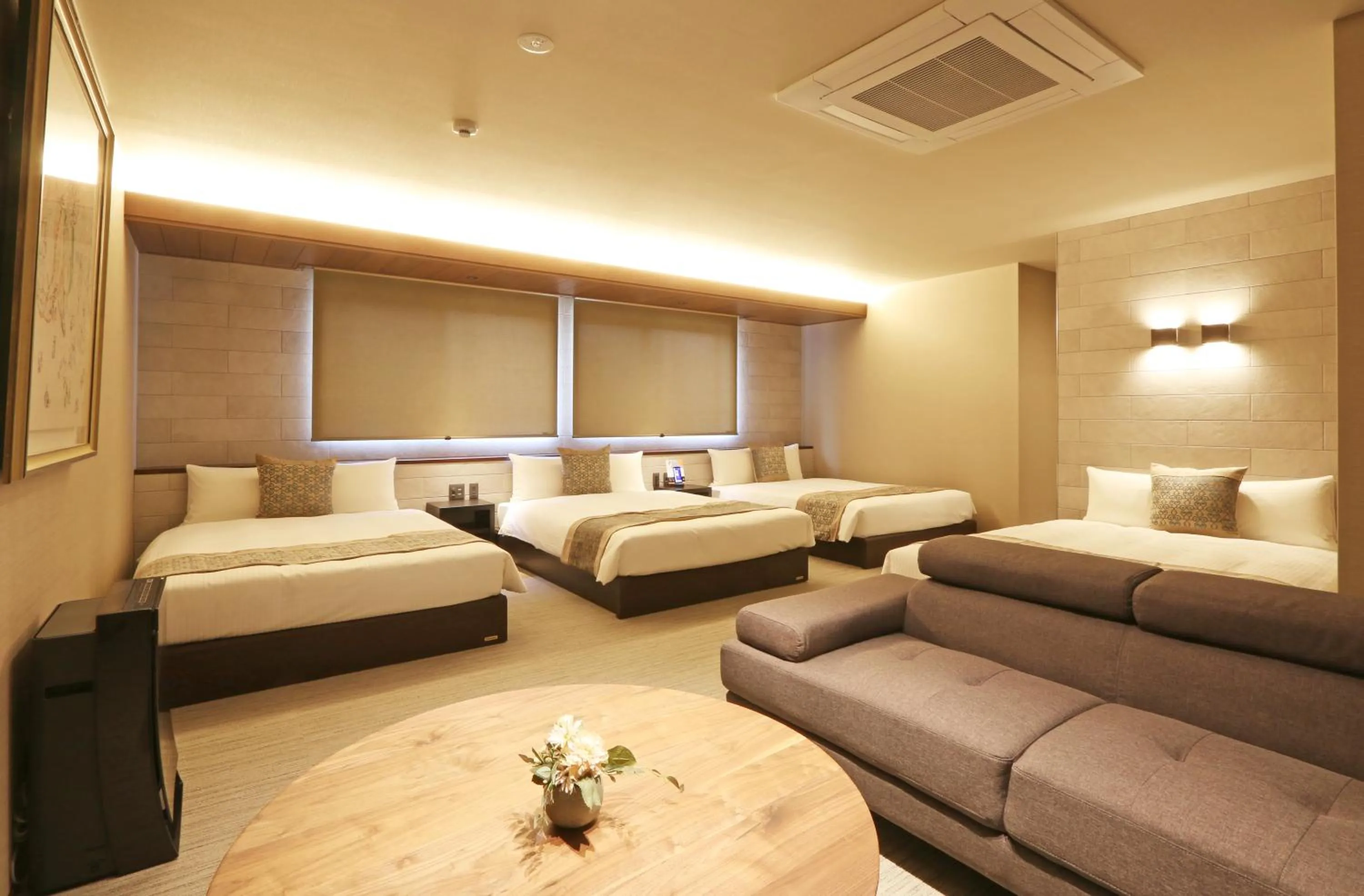 Photo of the whole room, Bed in GRAND BASE Nagoya Ekinishi