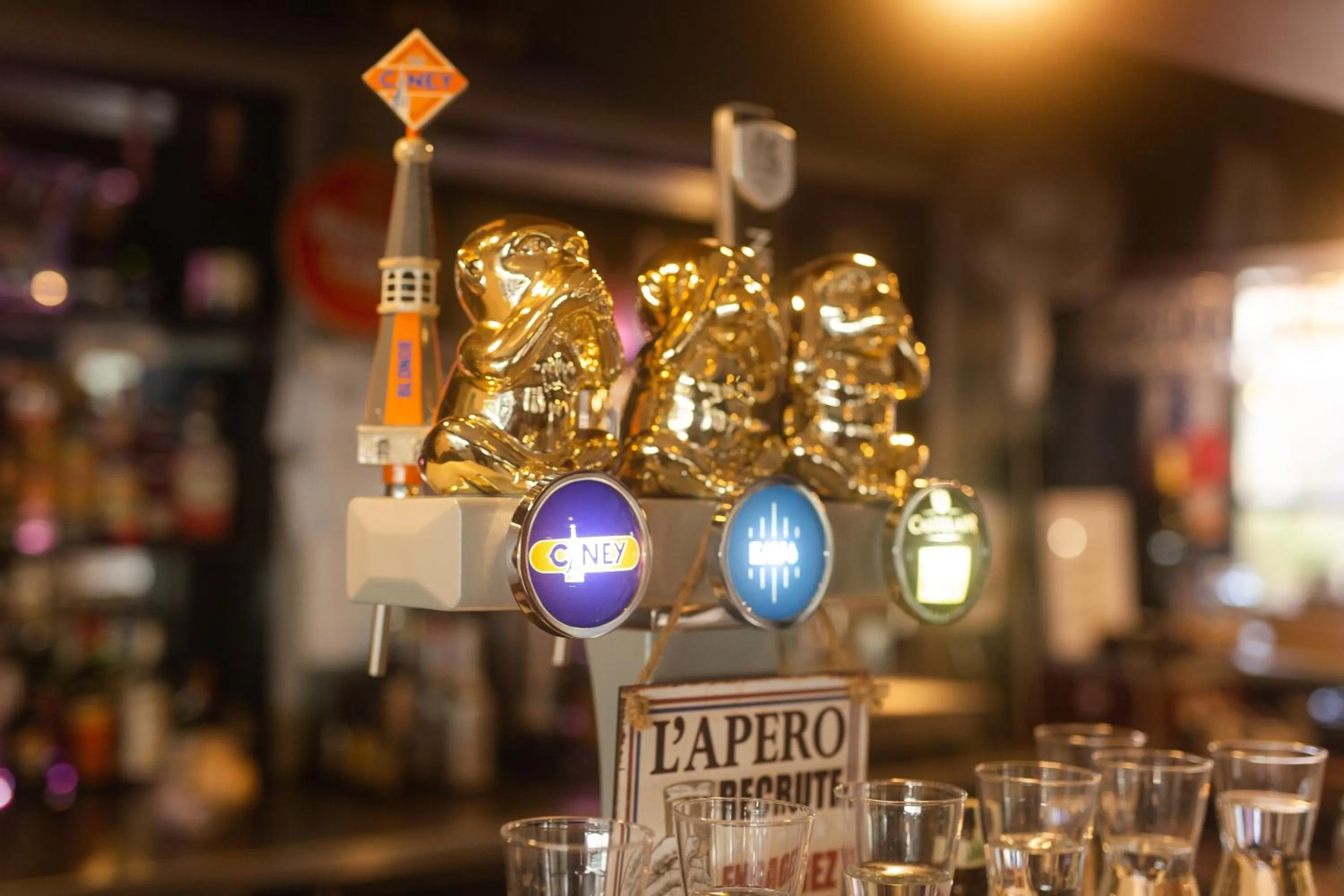Lounge or bar in Hôtel de la Plage, Ronce-les-bains, La Tremblade