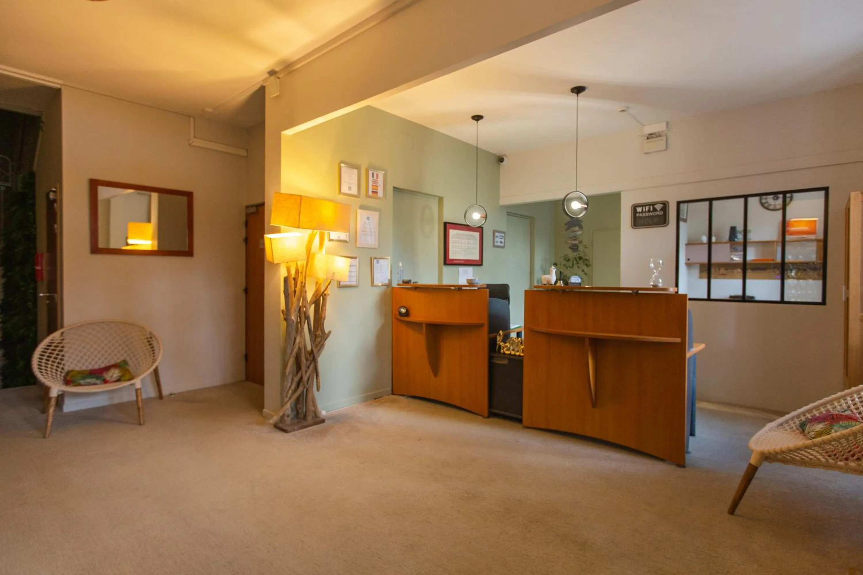 Lobby or reception, Lobby/Reception in Hôtel de la Plage, Ronce-les-bains, La Tremblade