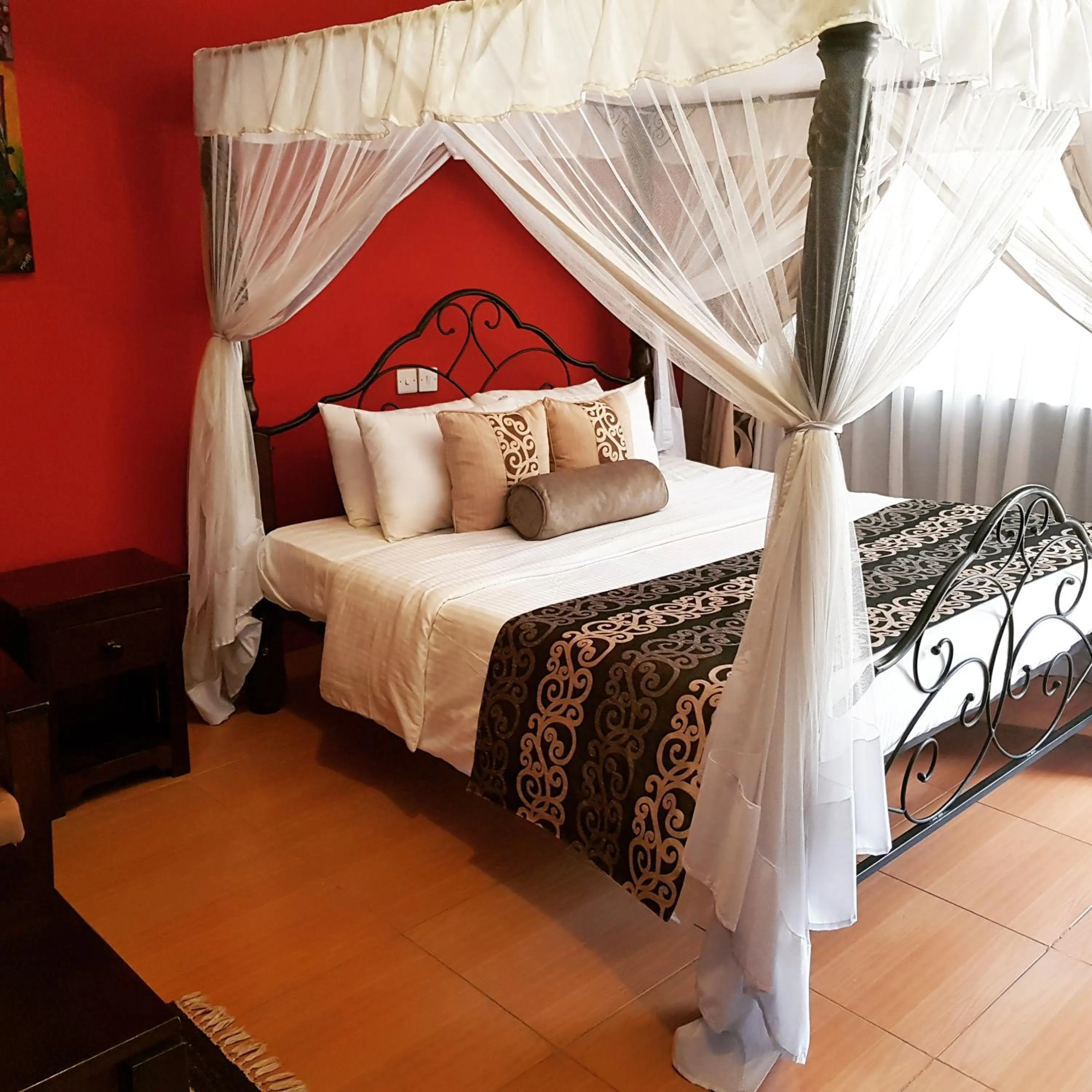 Photo of the whole room, Bed in Margarita House