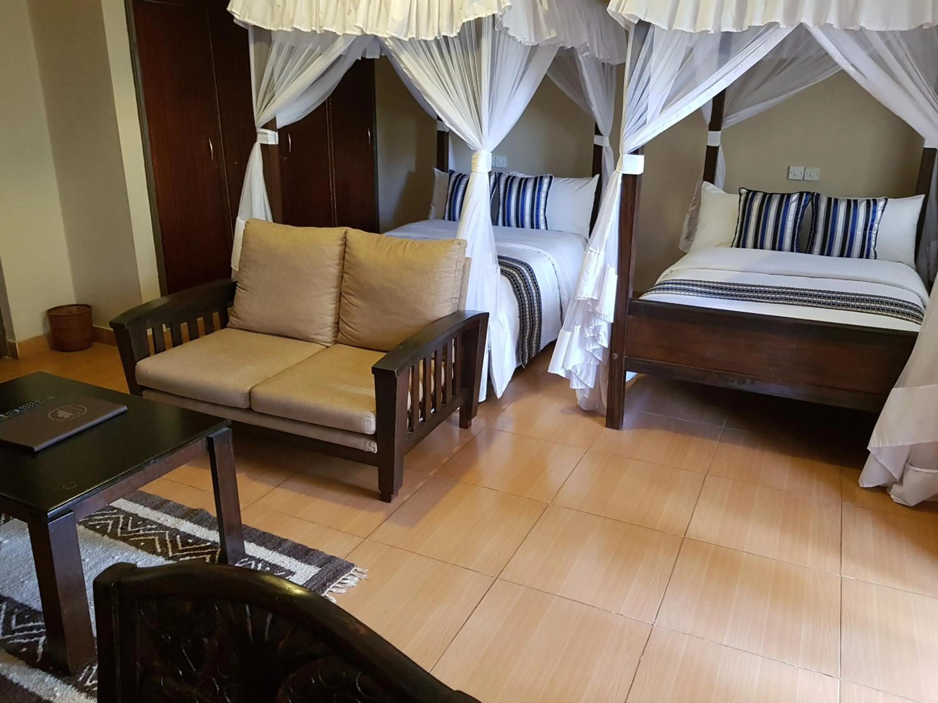 Photo of the whole room, Bed in Margarita House