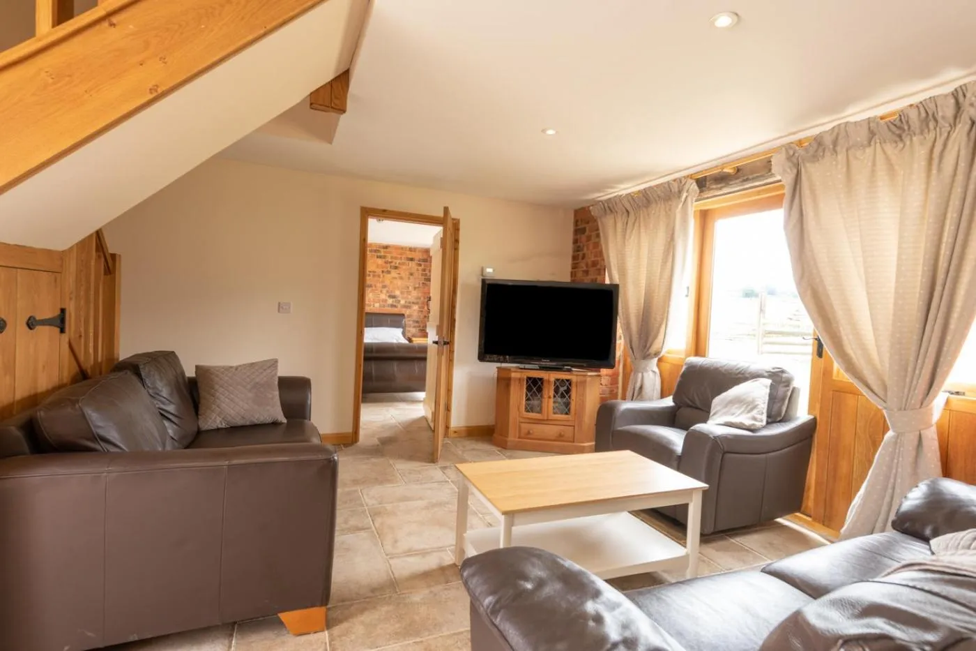 Living room in Mill Cottage 2 - Ash Farm Cotswolds