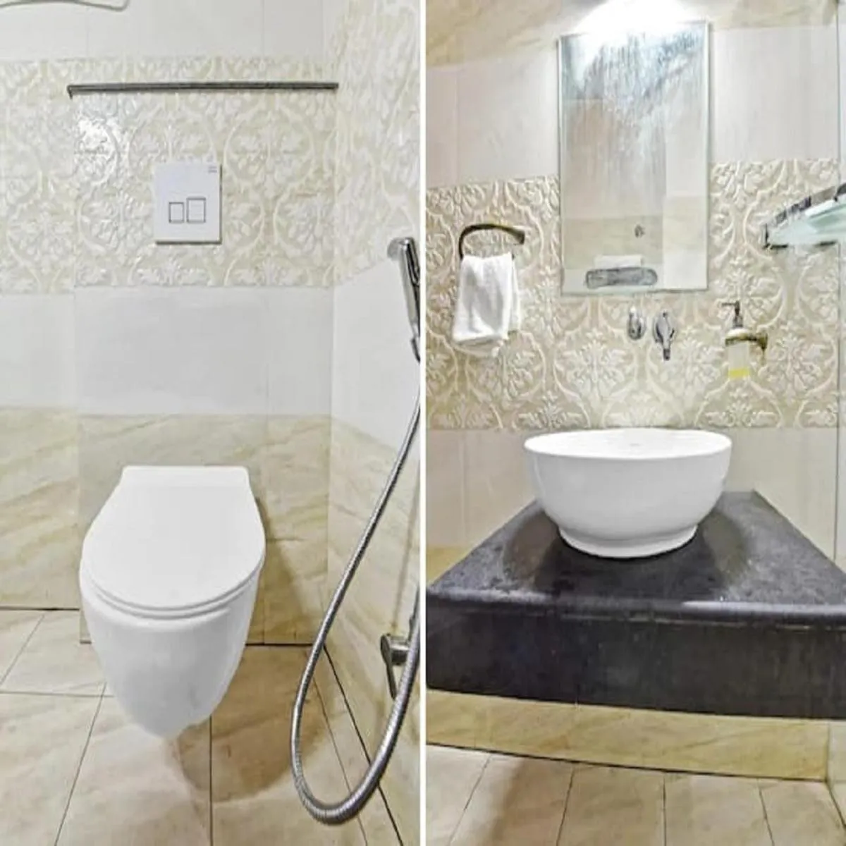 Bathroom in Hotel Shakun Palace