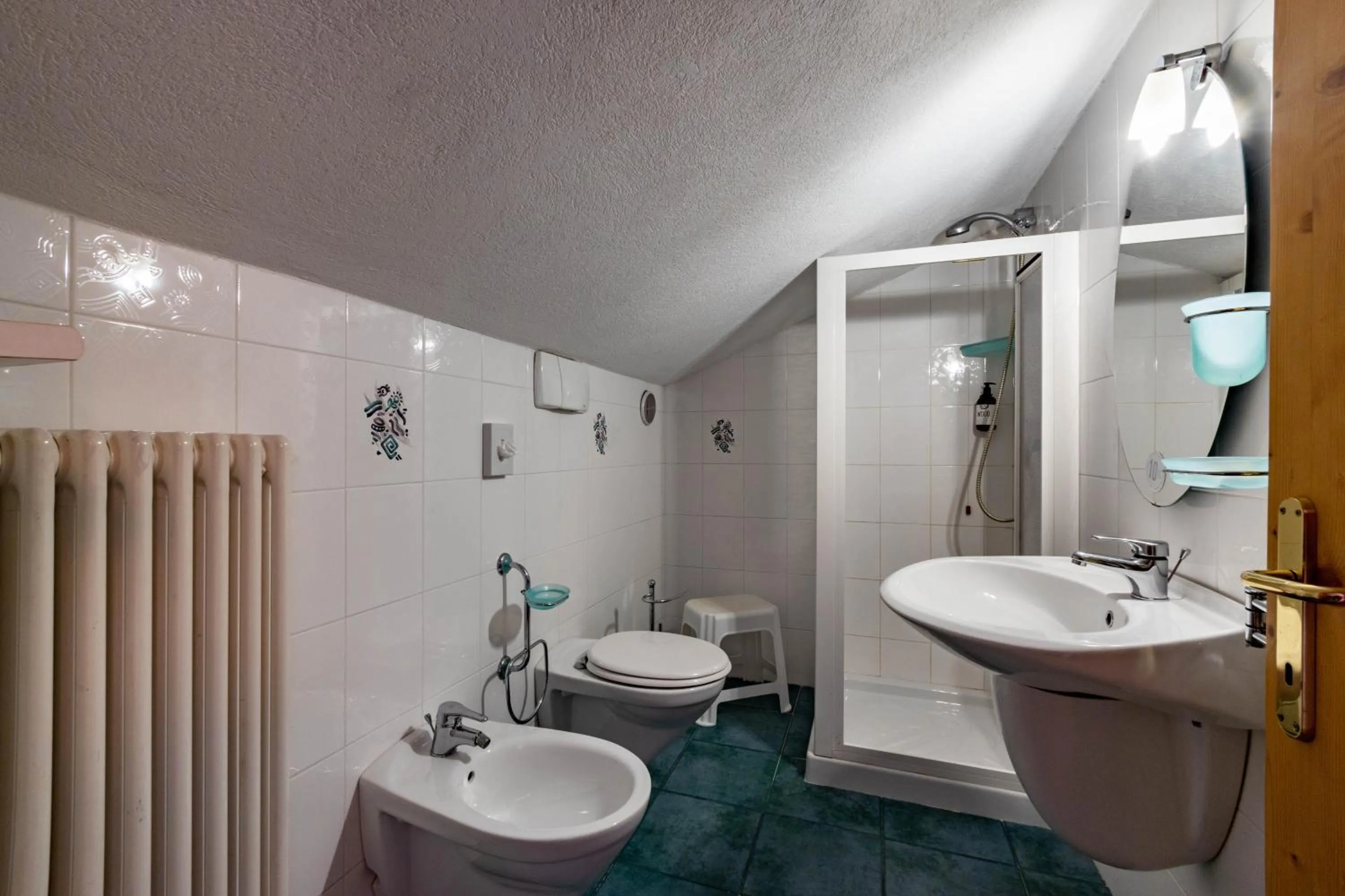 Bathroom in Hotel Grizzly "Ski-in Ski-out"