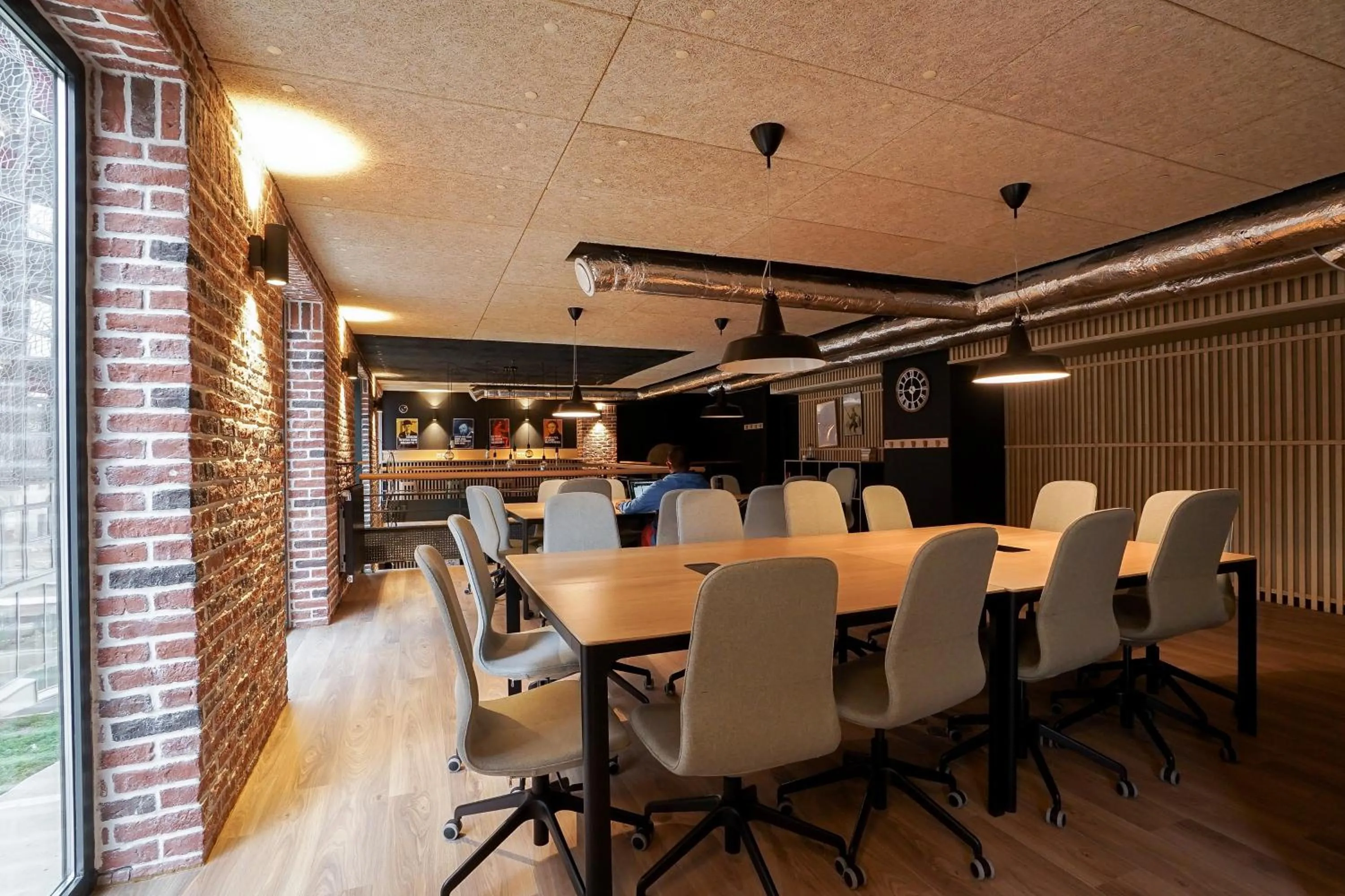 Seating area in Student Factory Paris Bagnolet