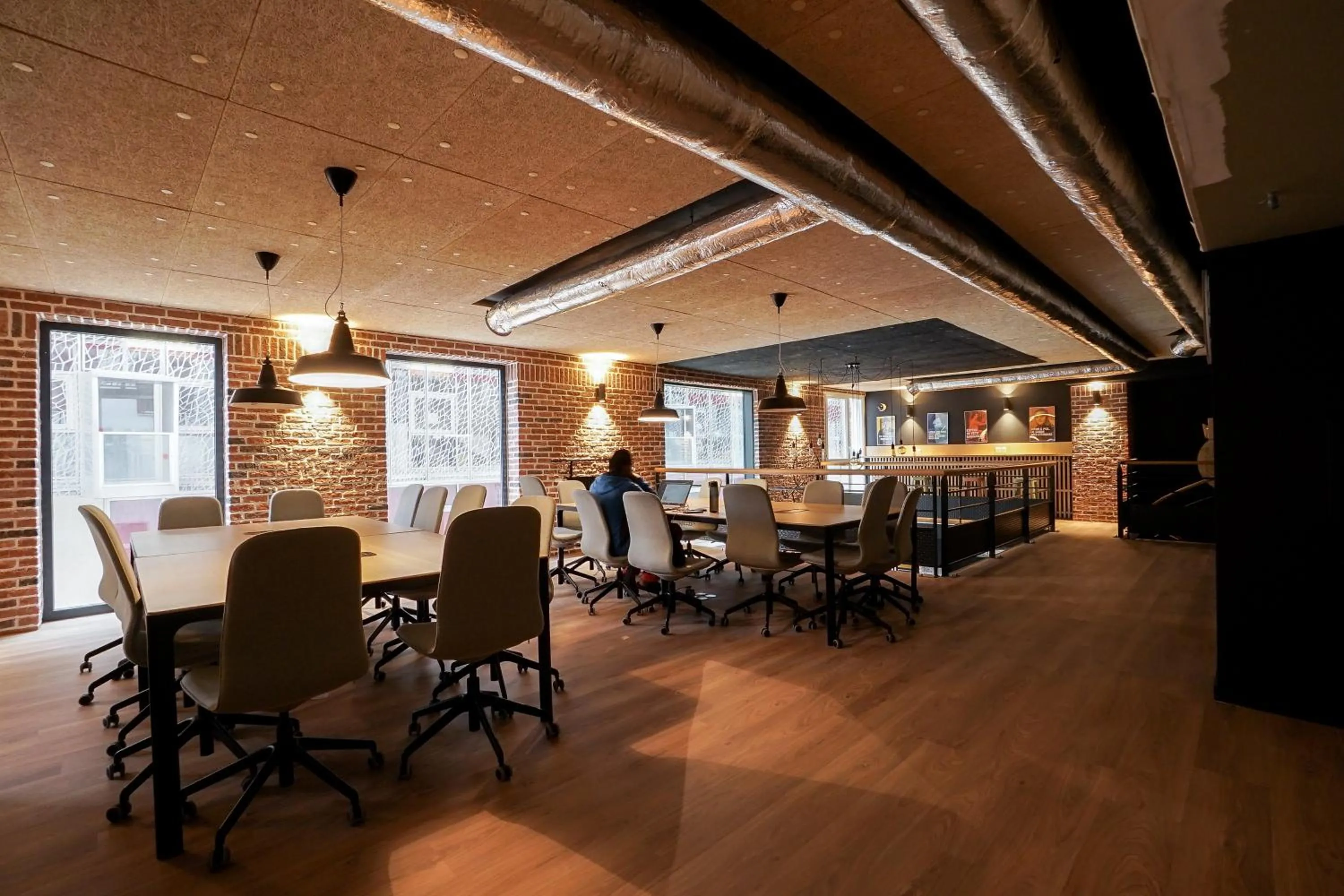 Communal lounge/ TV room in Student Factory Paris Bagnolet