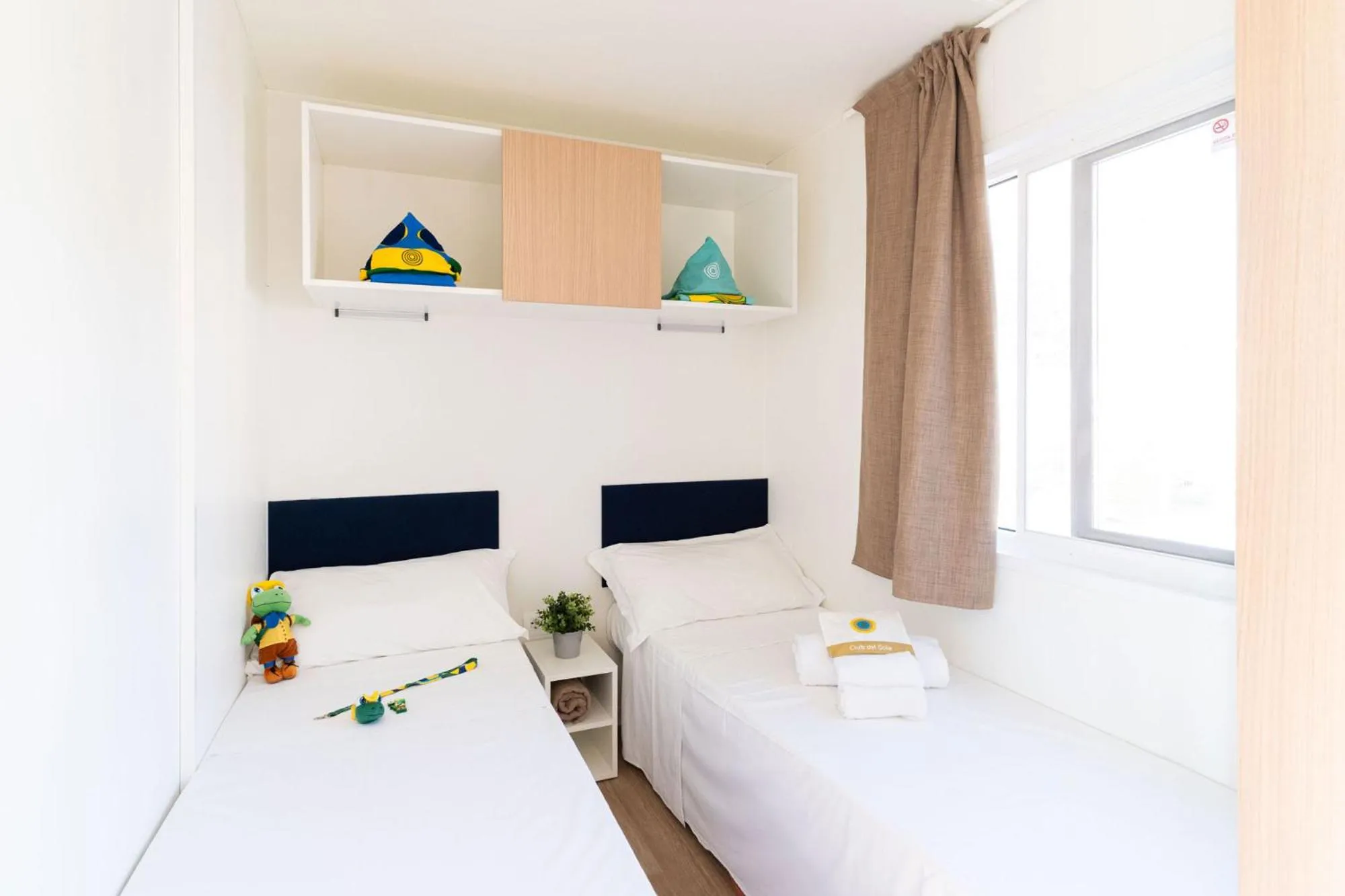 Bedroom, Bed in Club del Sole Rimini Family Resort