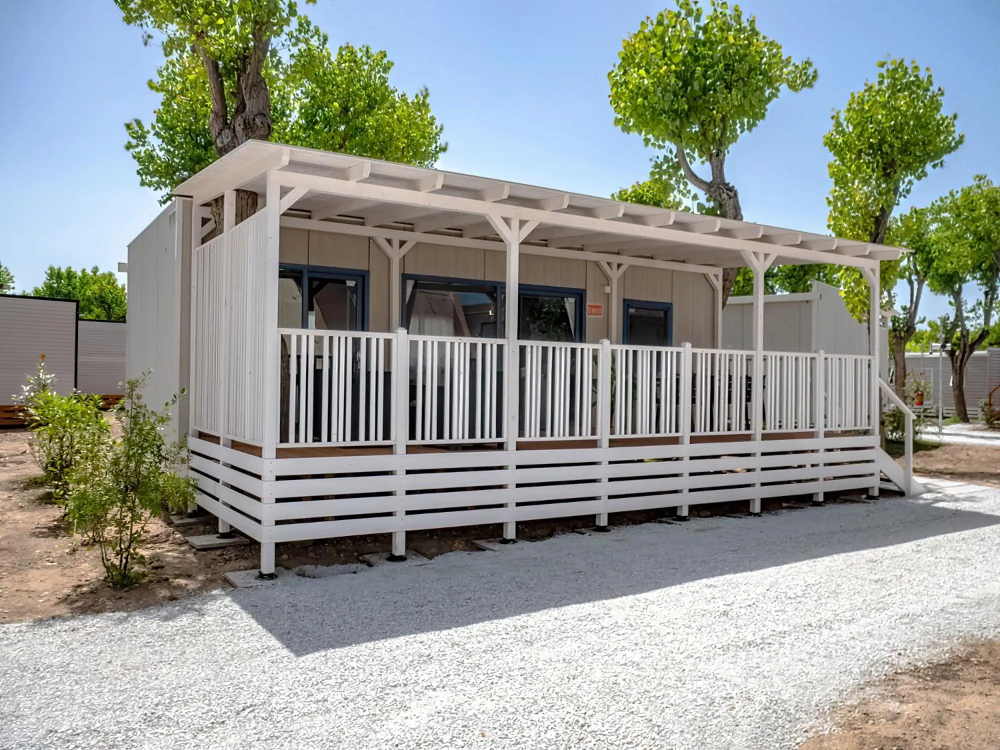 Property building in Club del Sole Rimini Family Resort