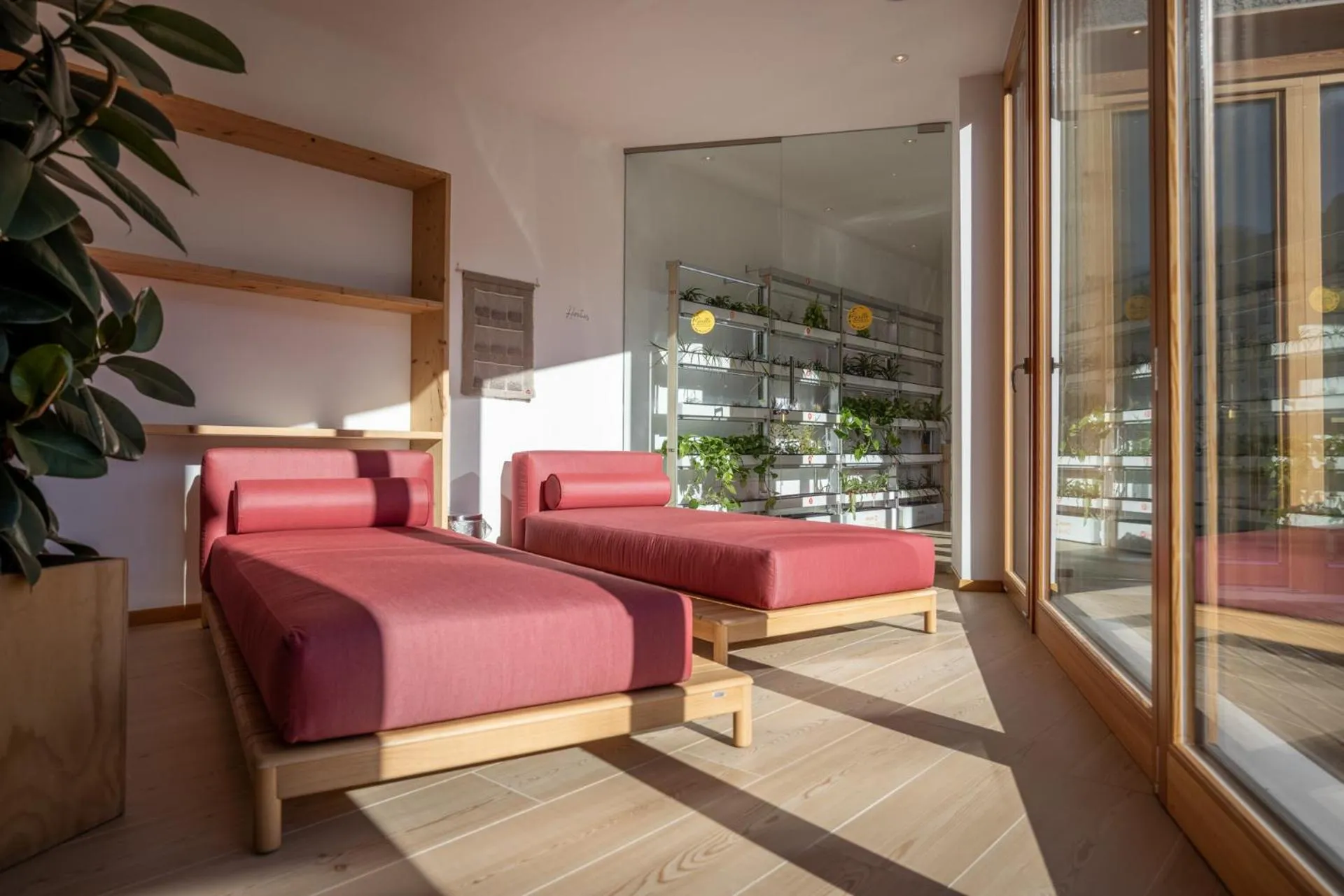 Sauna in Giallo Dolomiti Wellness