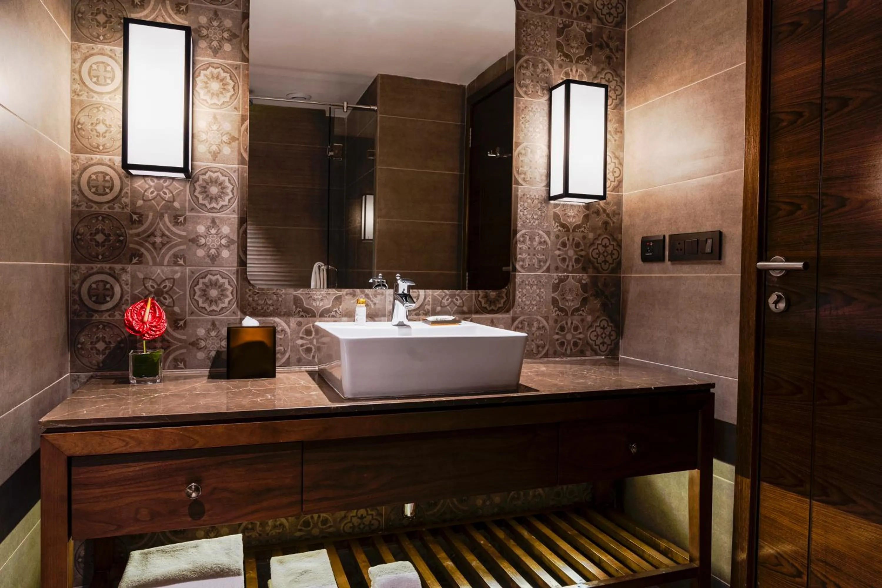 Bathroom in The Elite Narasapura, a member of Radisson Individuals