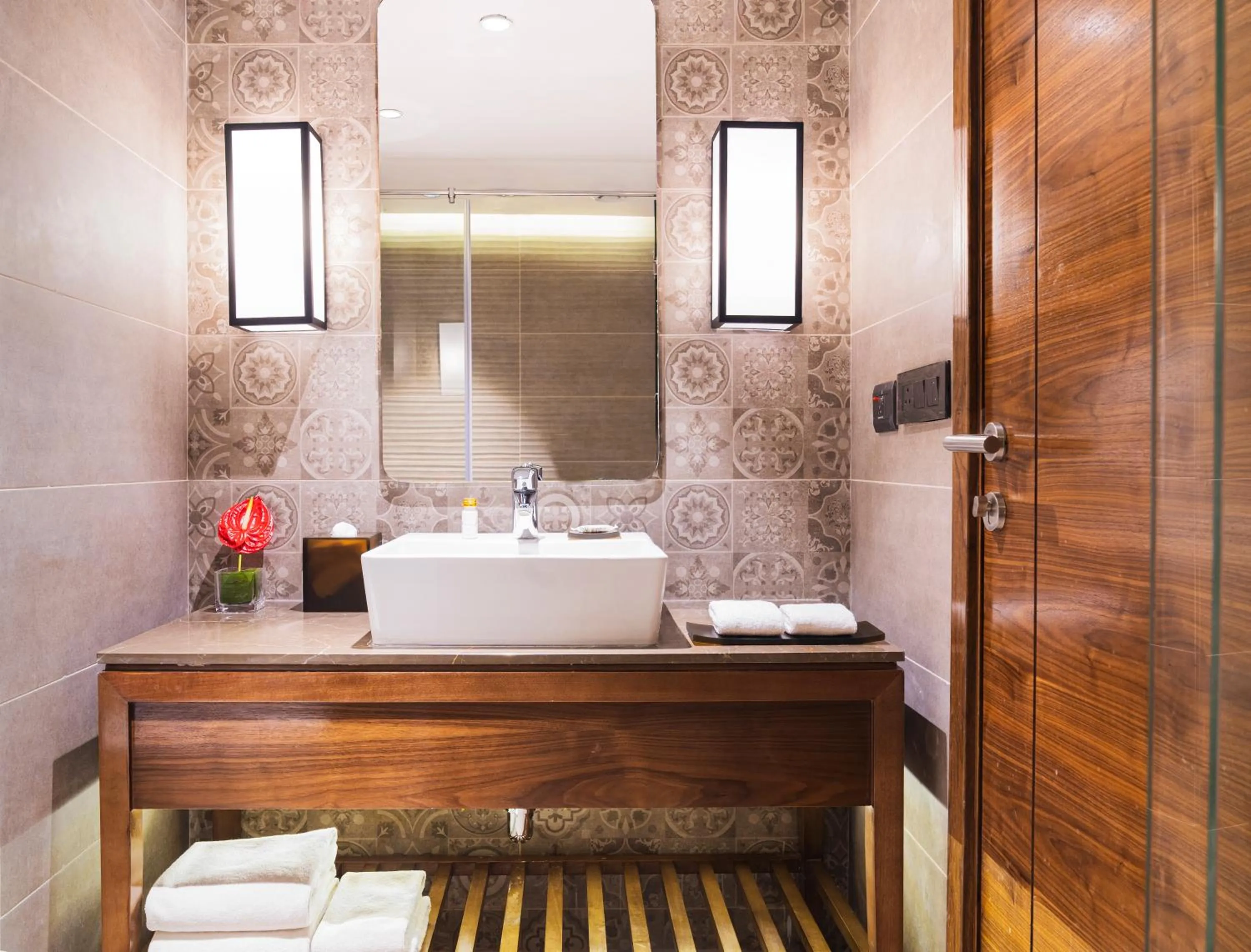 Bathroom in The Elite Narasapura, a member of Radisson Individuals