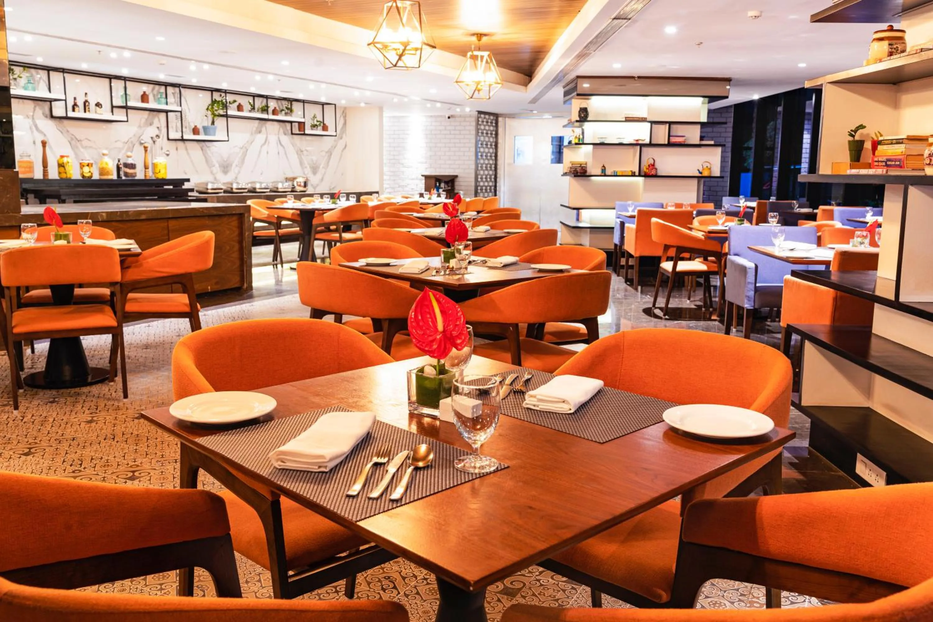 Restaurant/places to eat in The Elite Narasapura, a member of Radisson Individuals