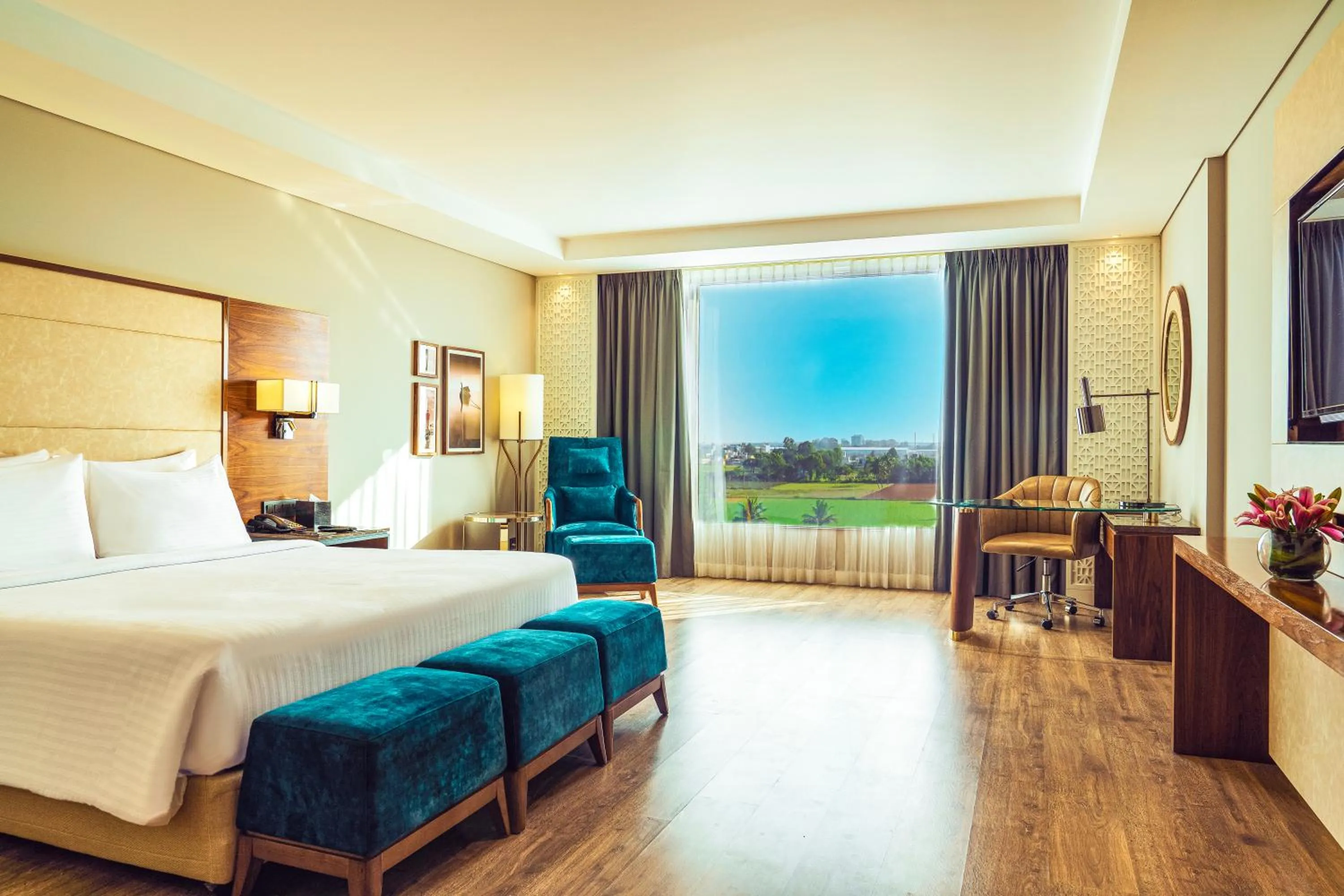 Photo of the whole room, Bed in The Elite Narasapura, a member of Radisson Individuals