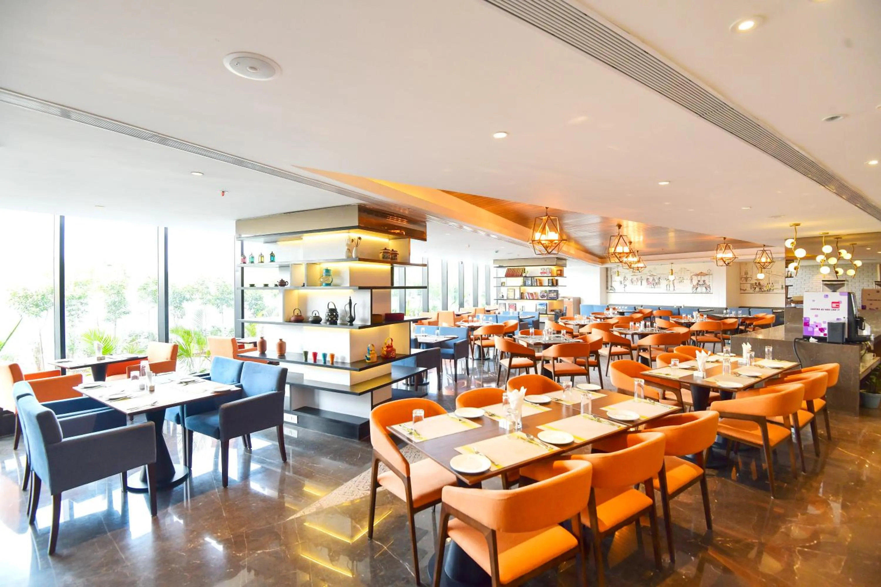 Restaurant/places to eat in The Elite Narasapura, a member of Radisson Individuals