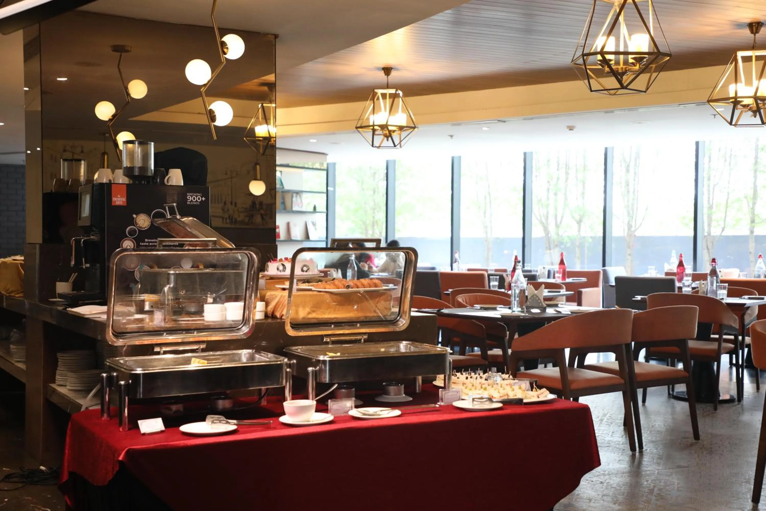 Buffet breakfast in The Elite Narasapura, a member of Radisson Individuals