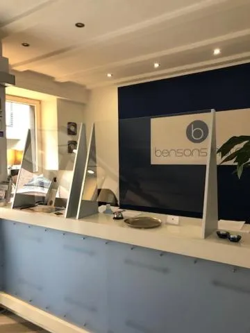 Property logo or sign in bensons hotel