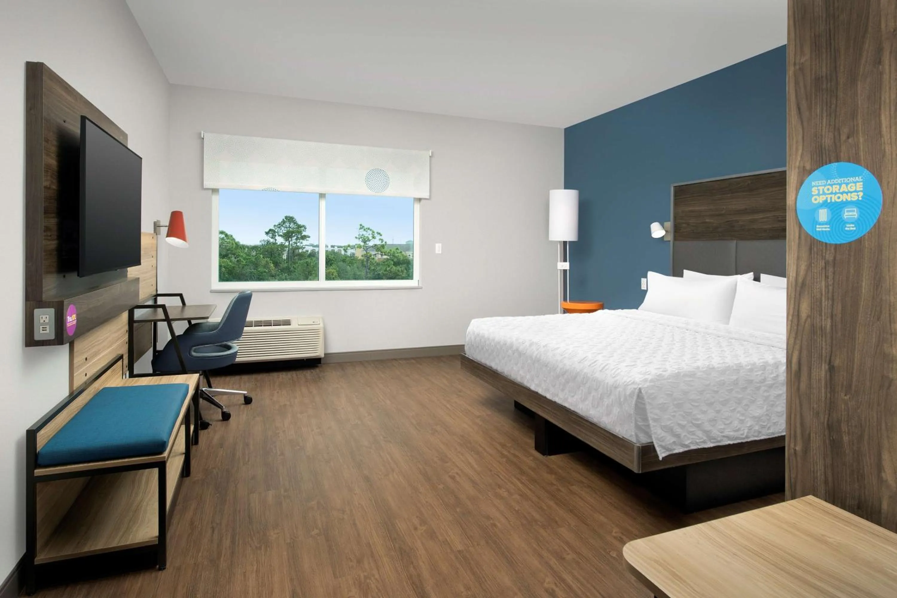 Bedroom, Bed in Tru By Hilton Orlando Convention Center
