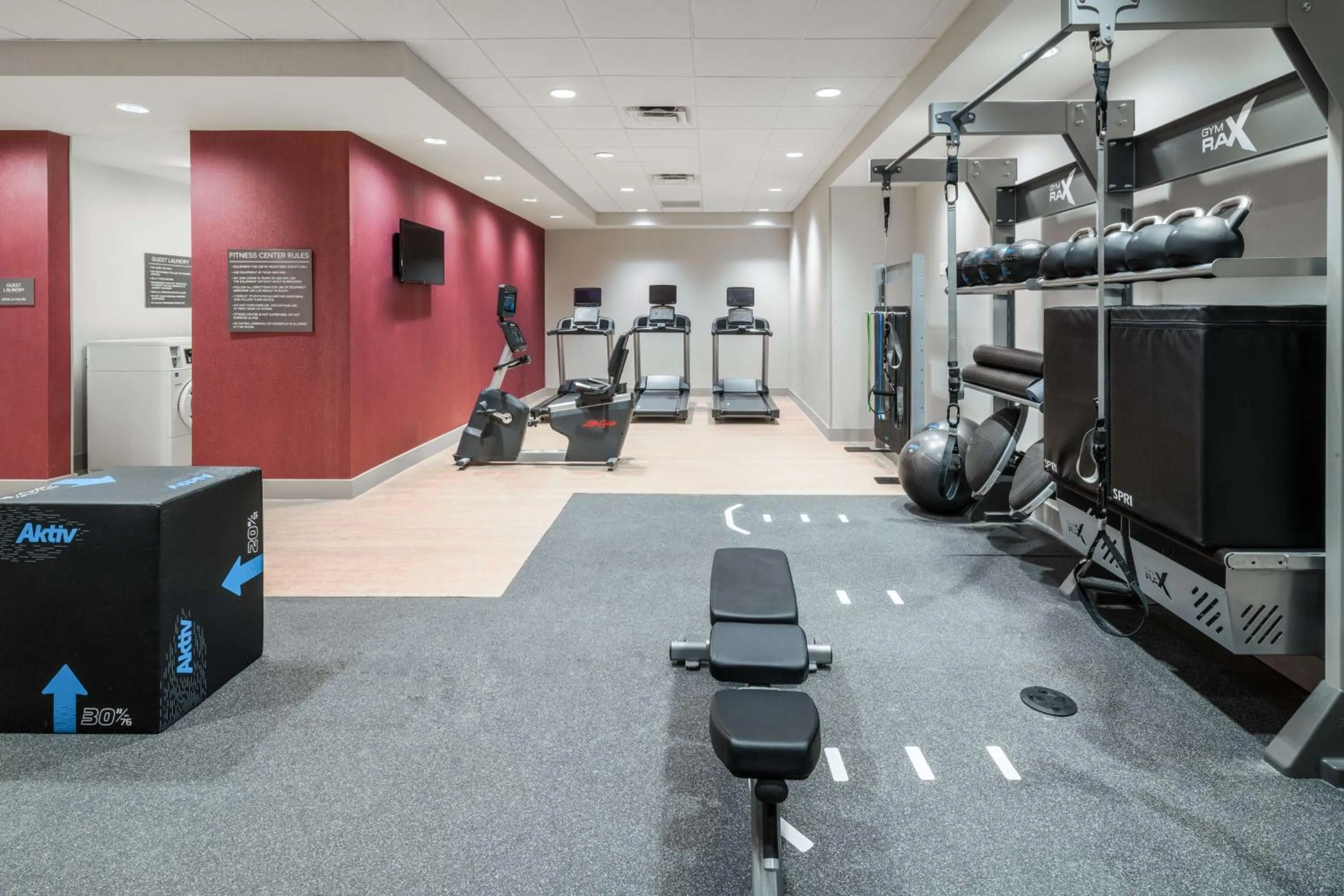 Fitness centre/facilities in Home2 Suites By Hilton Brunswick