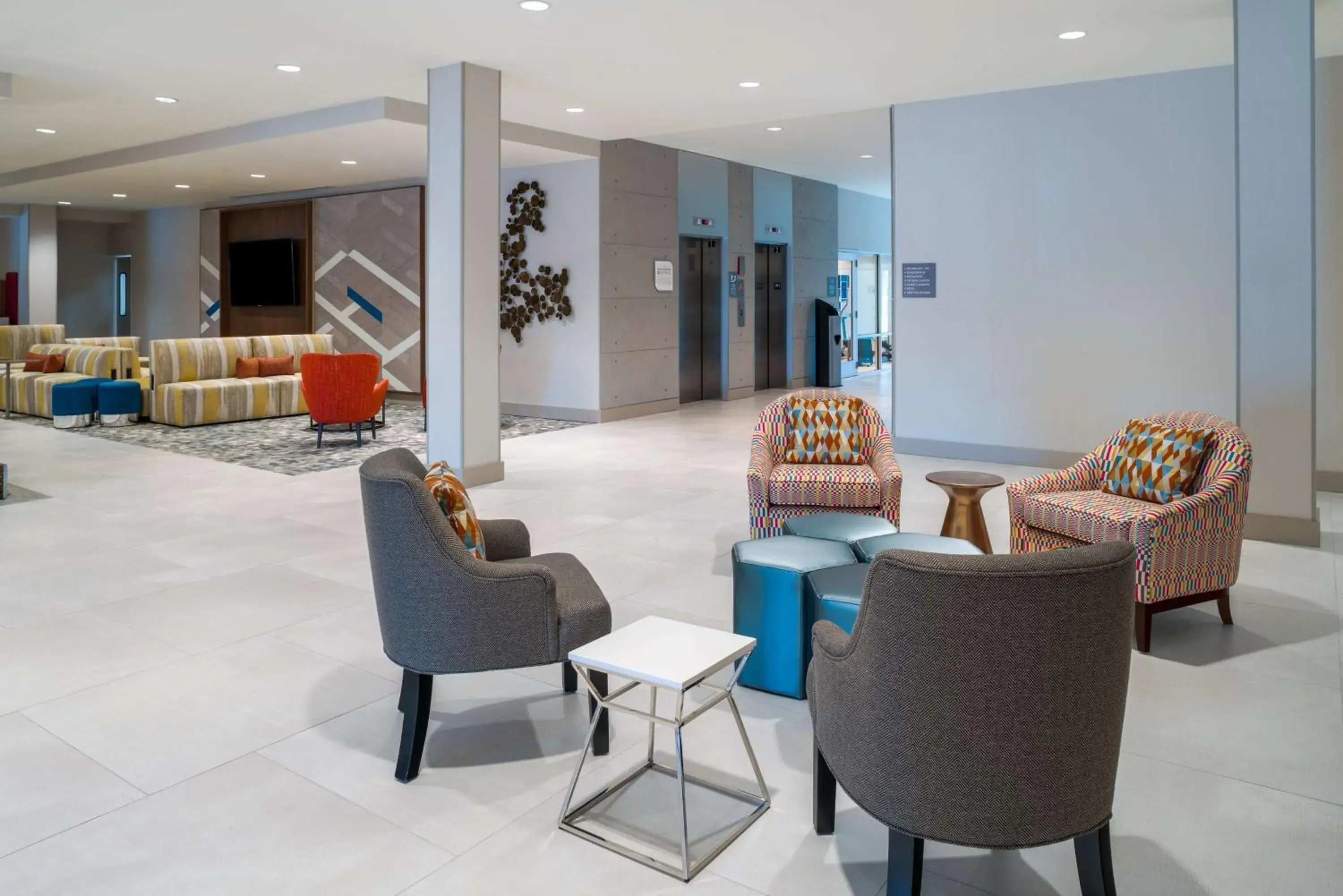 Lobby or reception in Home2 Suites By Hilton Brunswick Lobby or reception in Home2 Suites By Hilton Brunswick