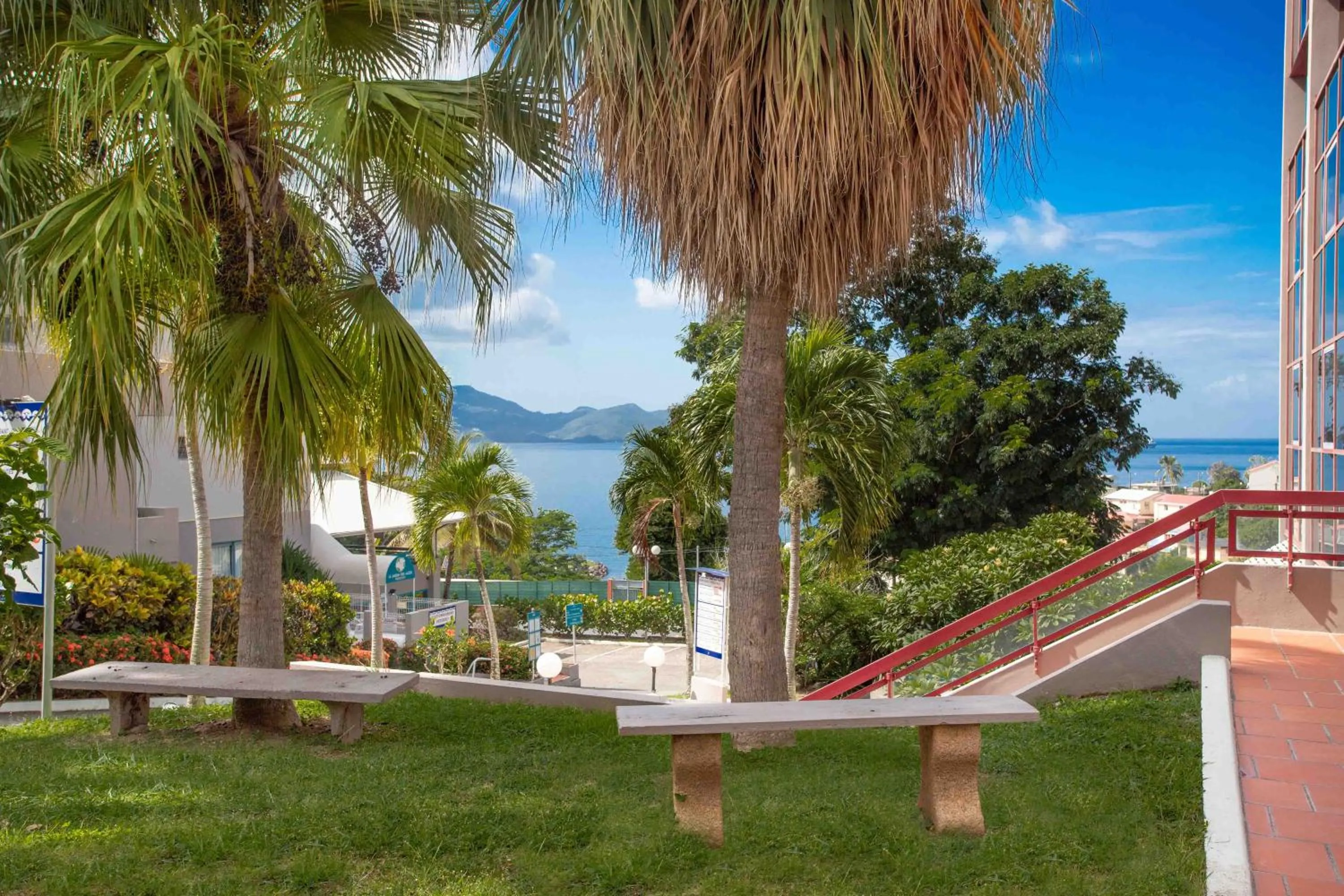 Garden in Karibea Squash Hôtel