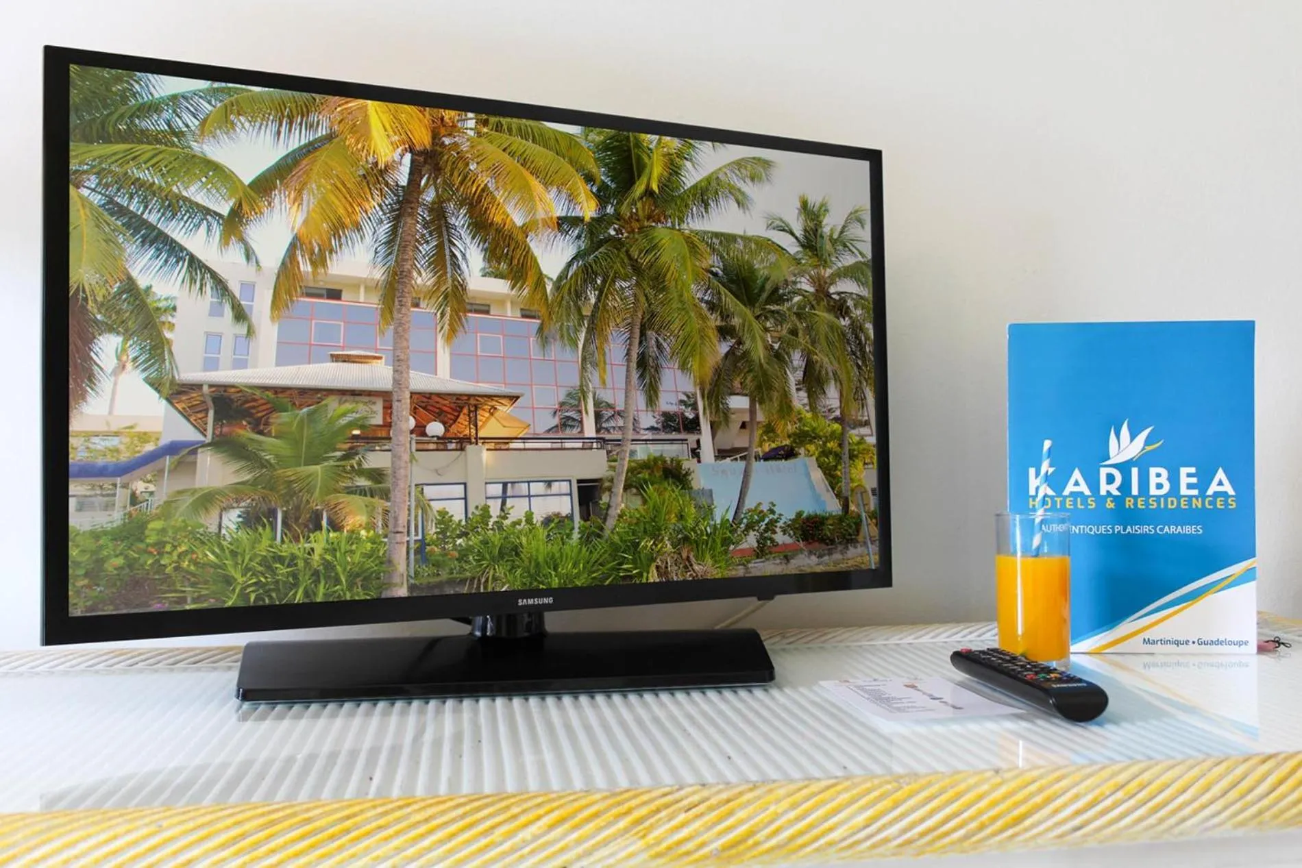 Decorative detail in Karibea Squash Hôtel