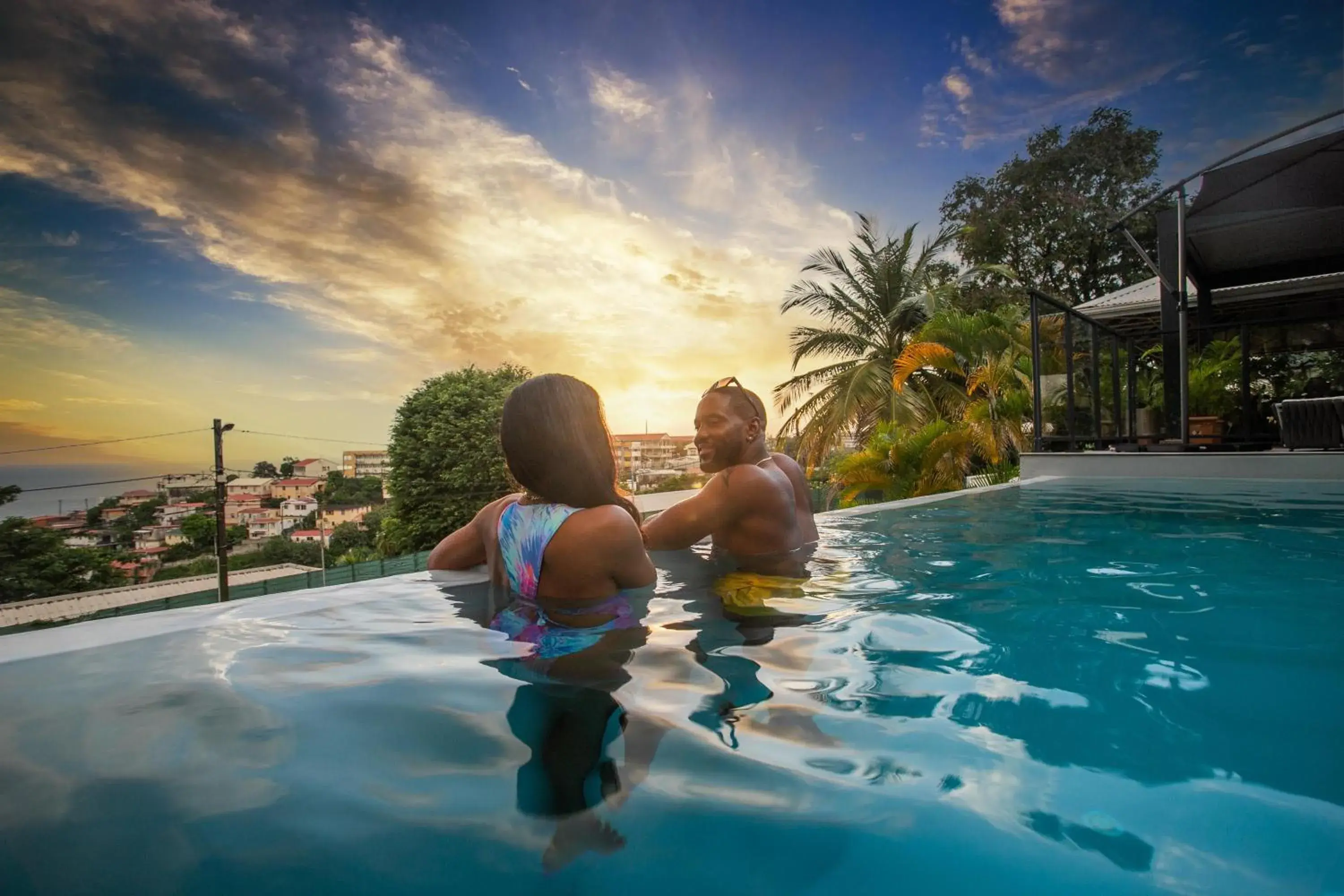 Swimming pool in Karibea Squash Hôtel Swimming pool in Karibea Squash Hôtel