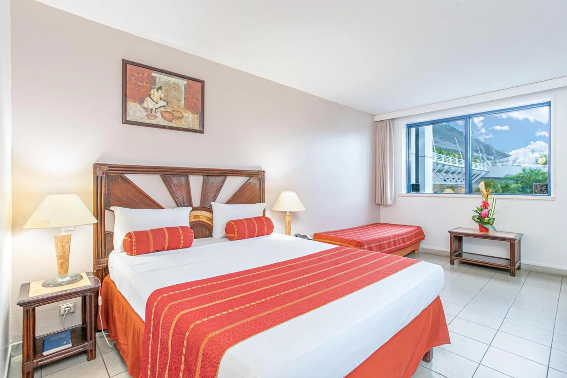 Bed in Karibea La Valmenière Hôtel