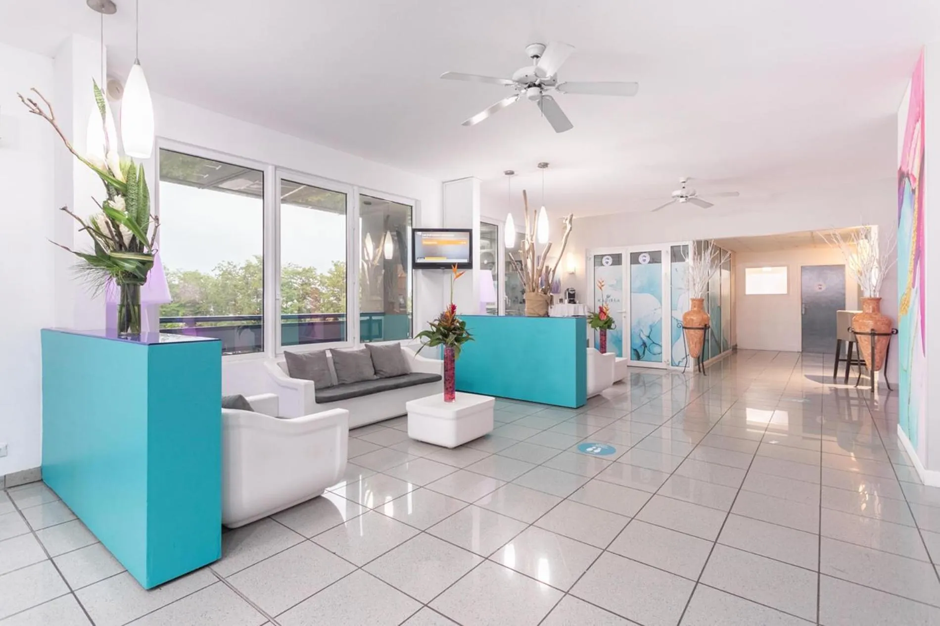 Lobby or reception in Karibea La Valmenière Hôtel