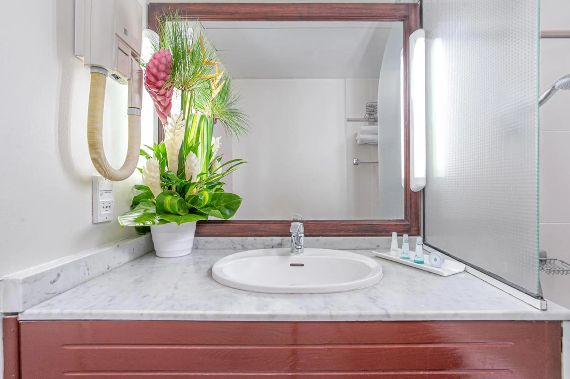 Bathroom in Karibea La Valmenière Hôtel
