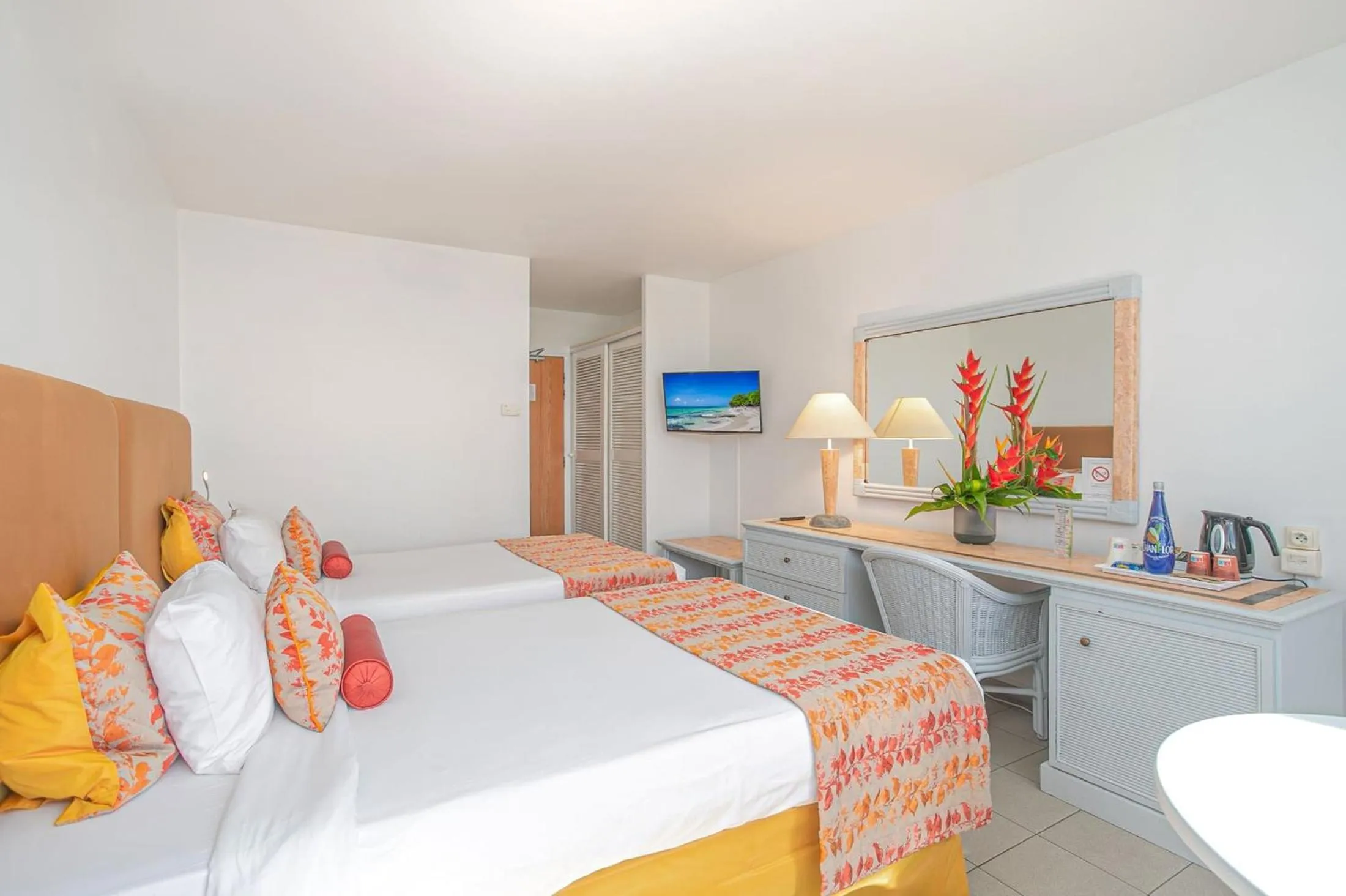 Bed in Karibea La Valmenière Hôtel