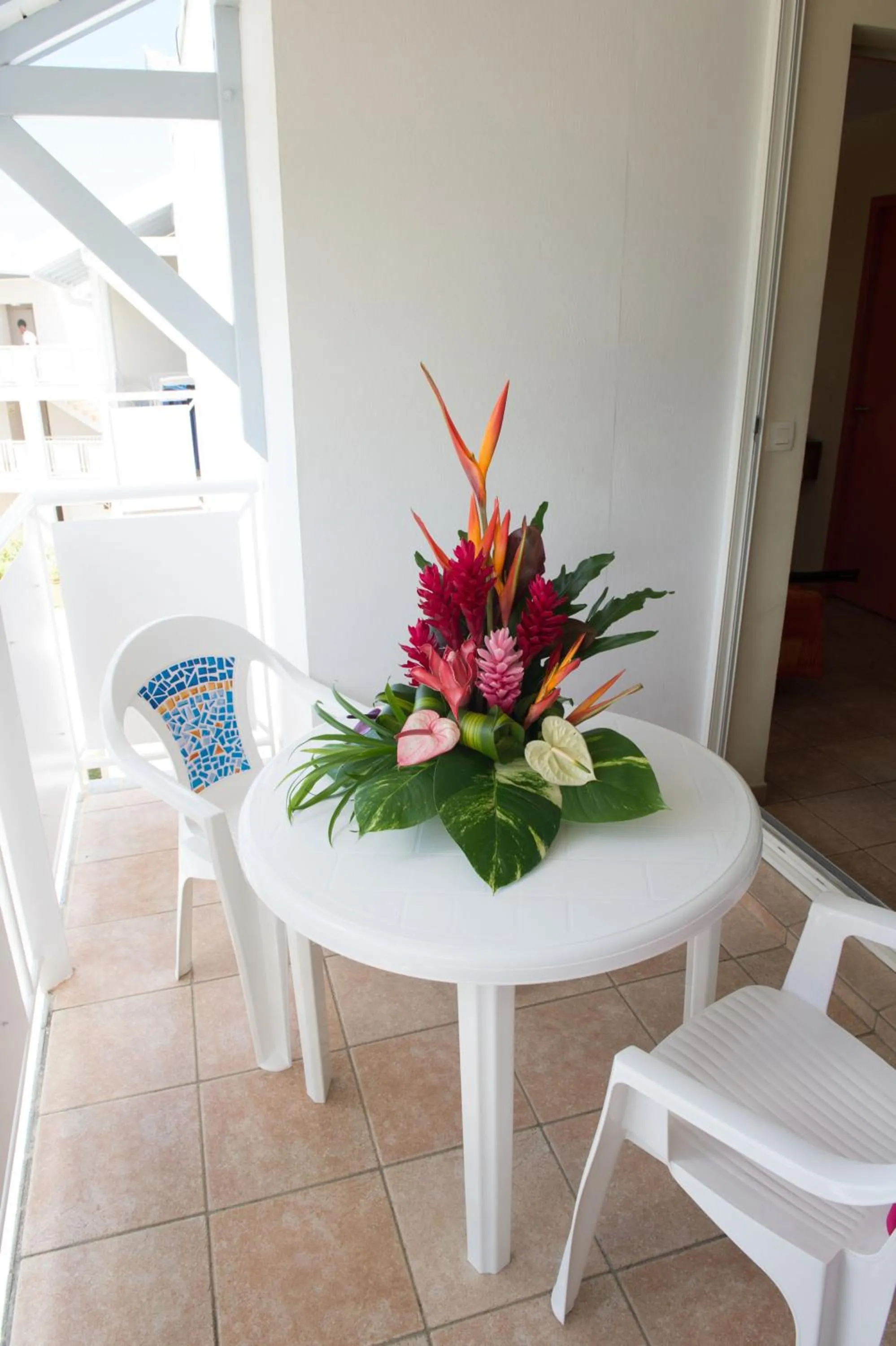 Balcony/Terrace in Karibea Sainte Luce Hotel