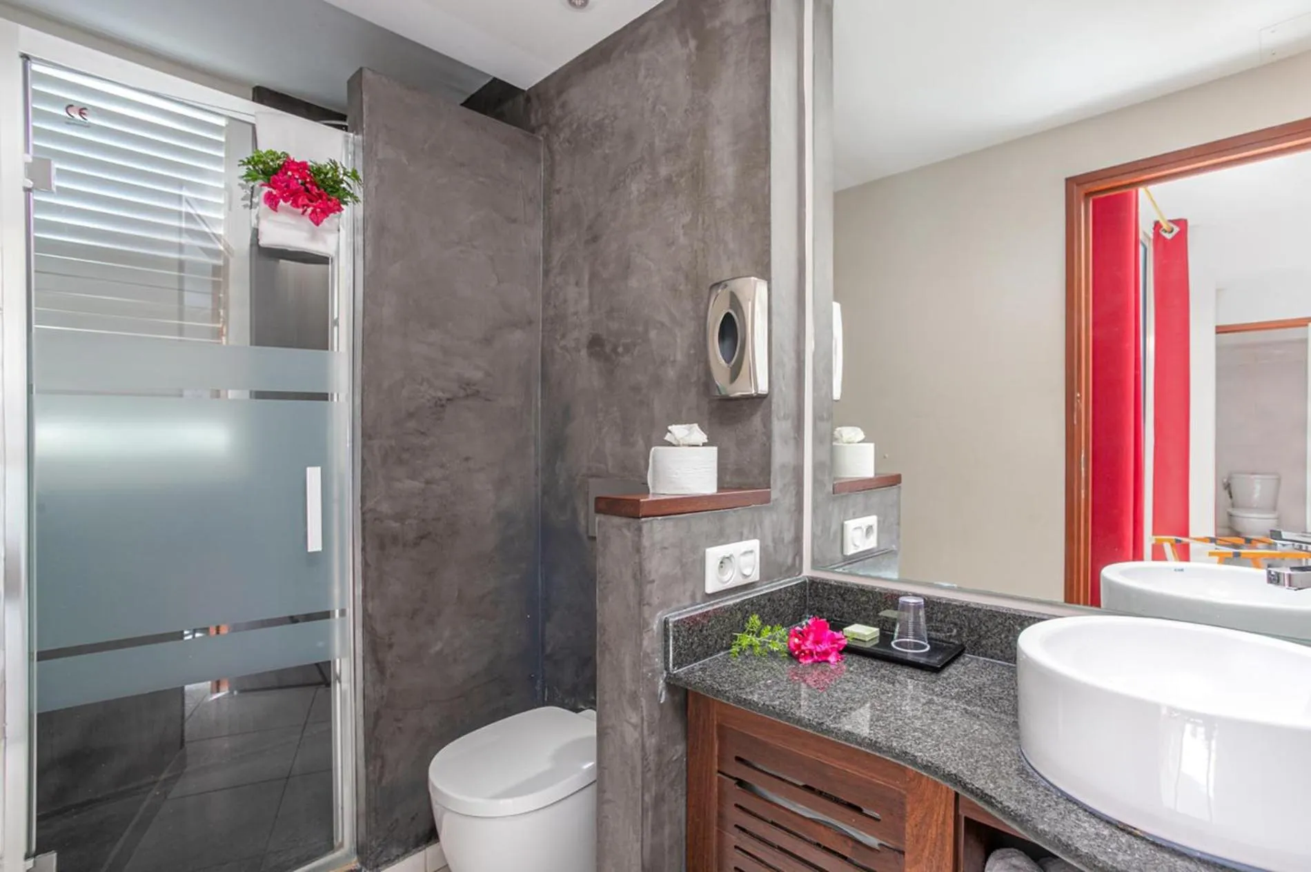 Toilet in Karibea Sainte Luce Hotel