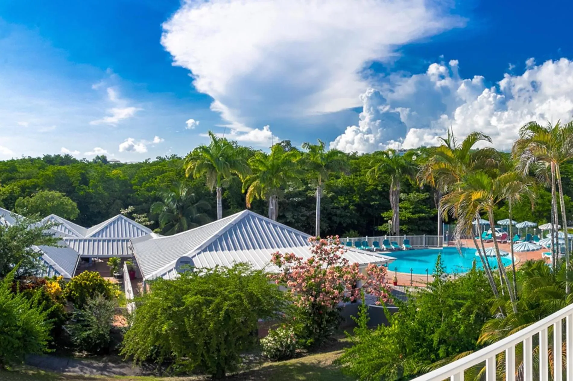 Garden view in Karibea Sainte Luce Hotel