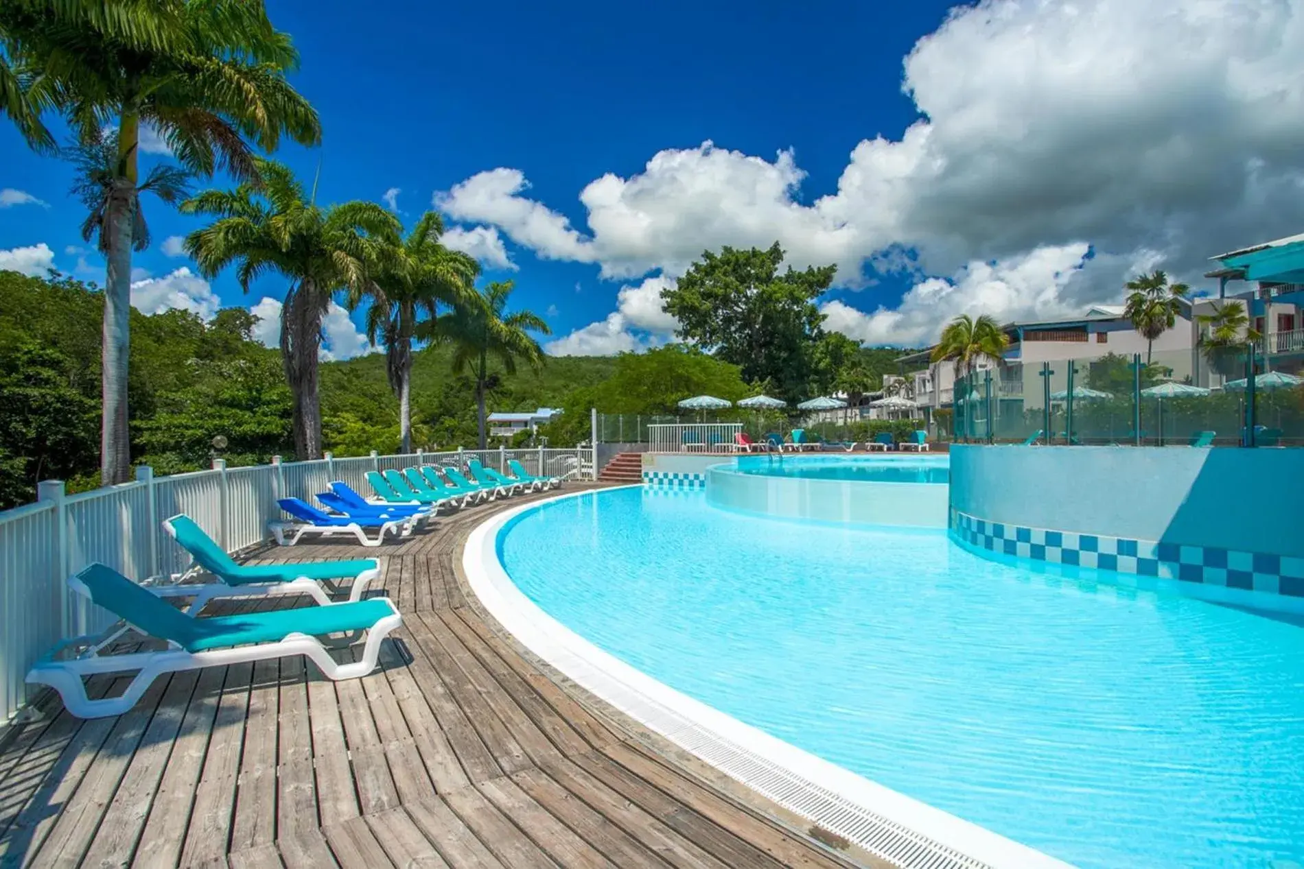 Swimming pool in Karibea Sainte Luce Hotel Swimming pool in Karibea Sainte Luce Hotel