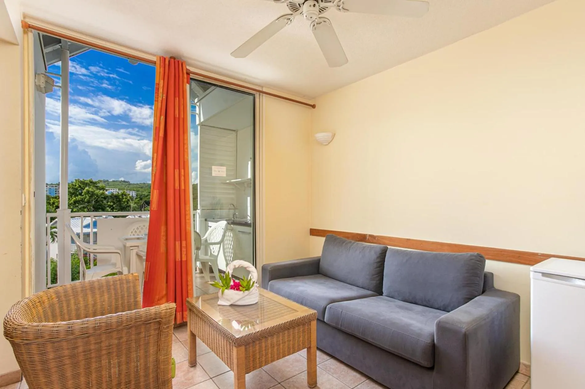 Balcony/Terrace in Karibea Sainte Luce Hotel