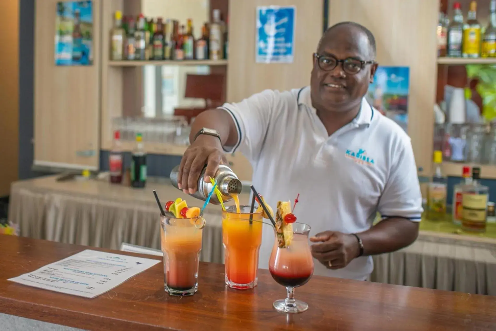 Lounge or bar in Karibea Sainte Luce Hotel Lounge or bar in Karibea Sainte Luce Hotel