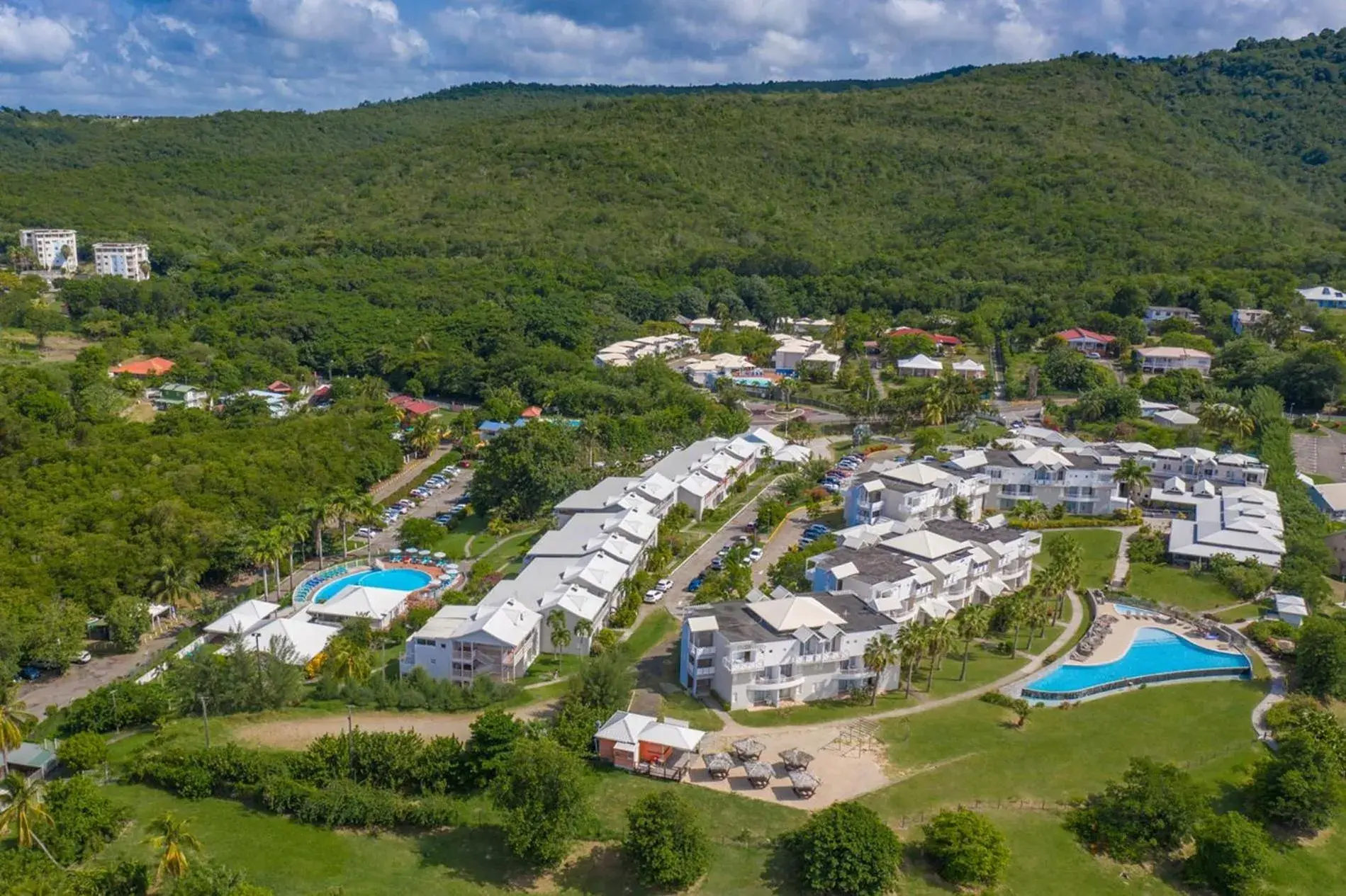 Bird's eye view in Karibea Sainte Luce Hotel Bird's eye view in Karibea Sainte Luce Hotel