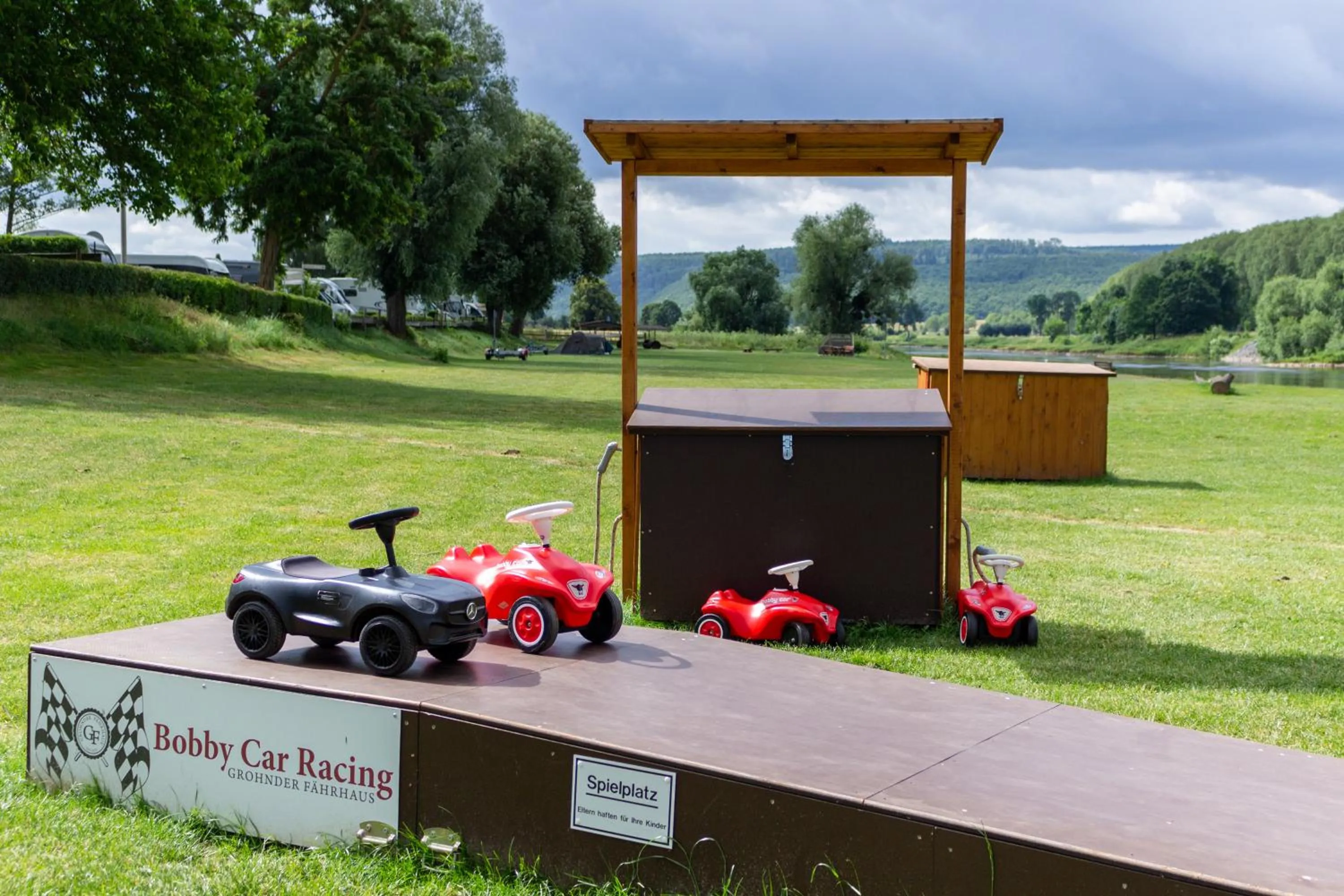Children play ground in Hotel Grohnder Fährhaus