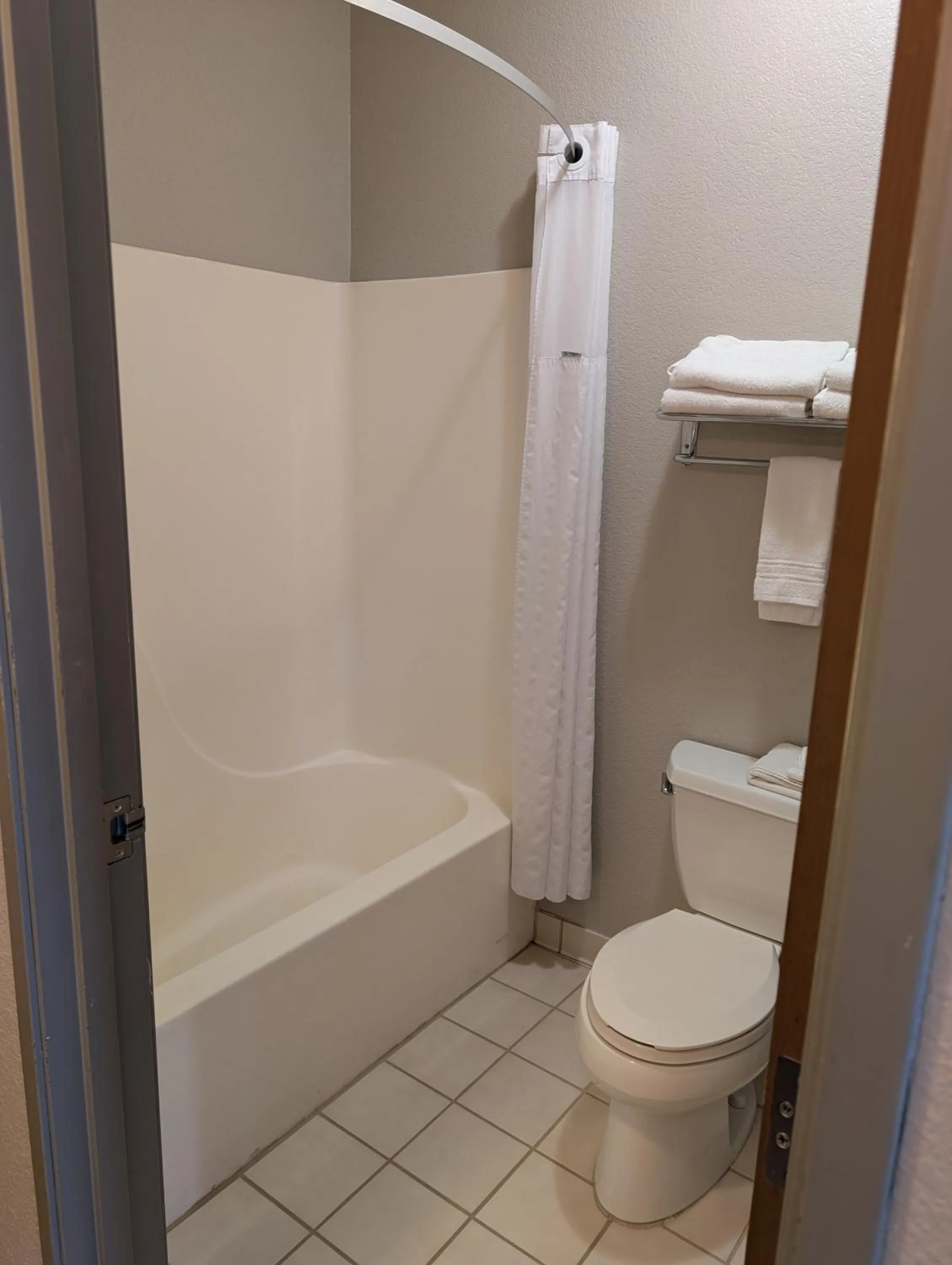 Shower in Days Inn & Suites by Wyndham Castle Rock