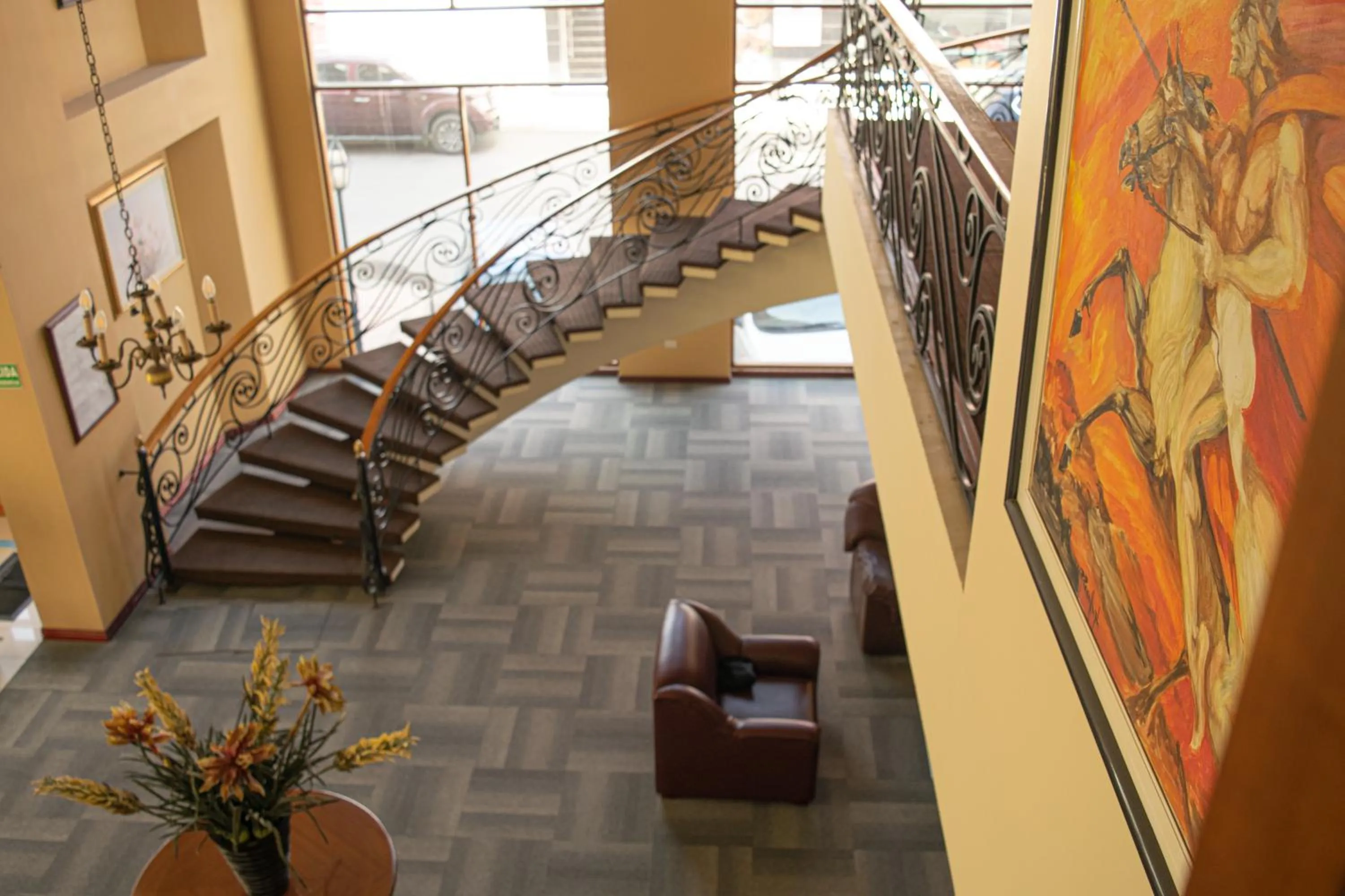 Lobby or reception in Hotel Dinastia Real