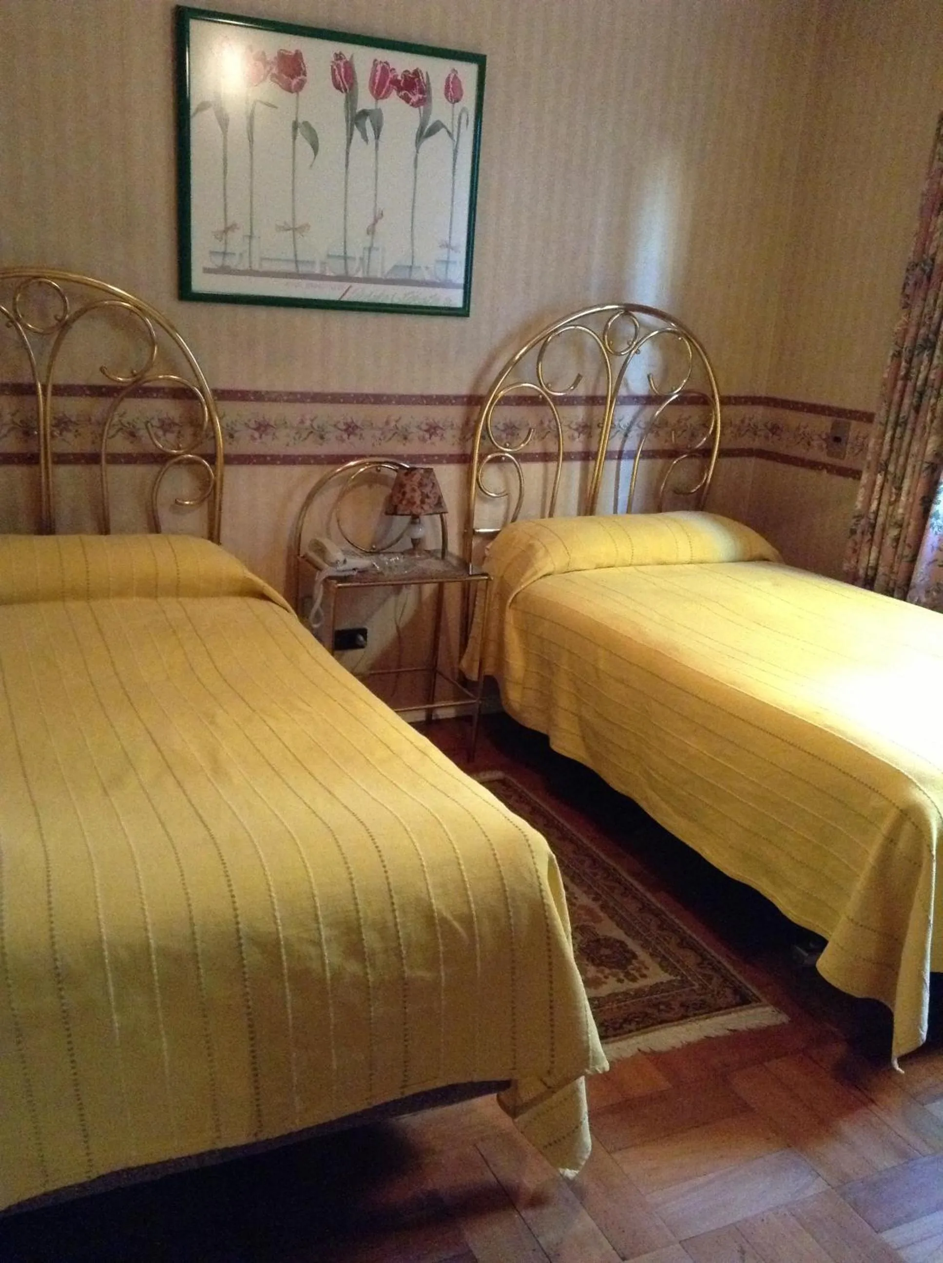 Bed in Hotel Foresta