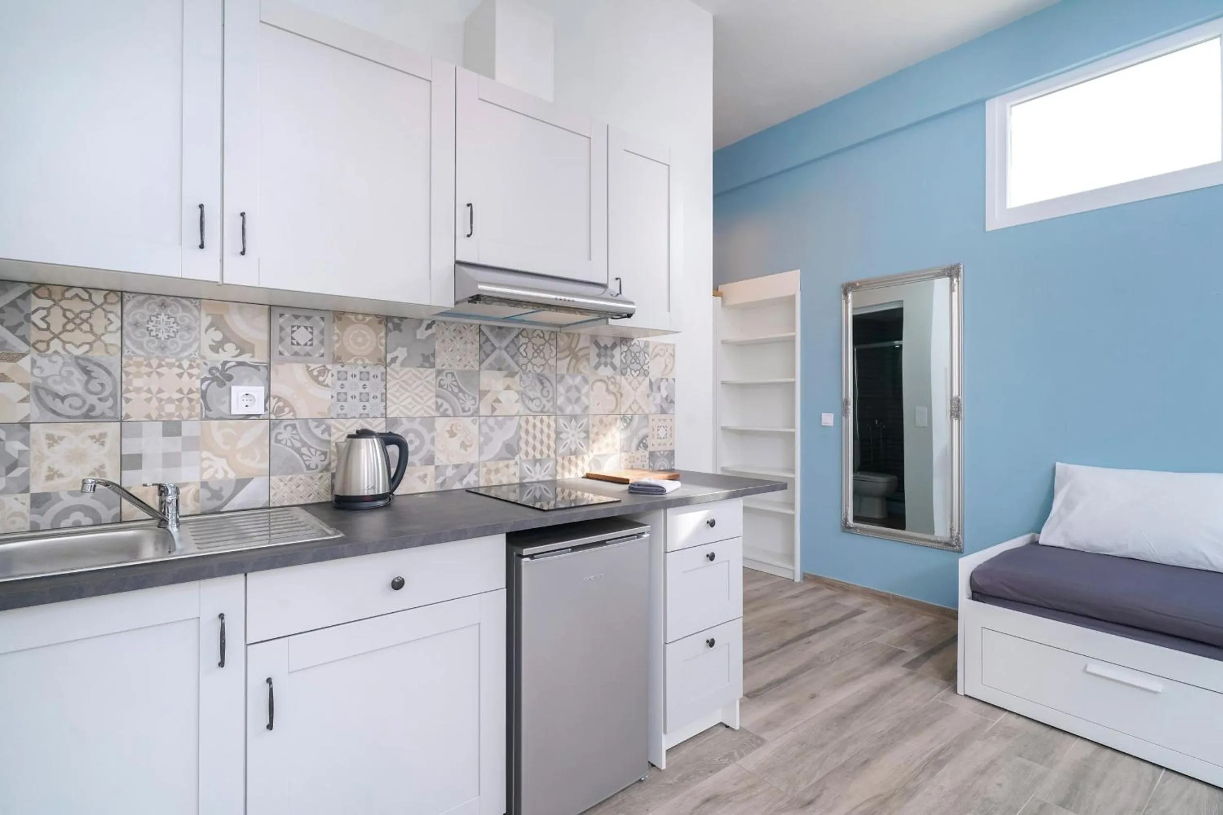 Kitchen or kitchenette in Villa Remetzo
