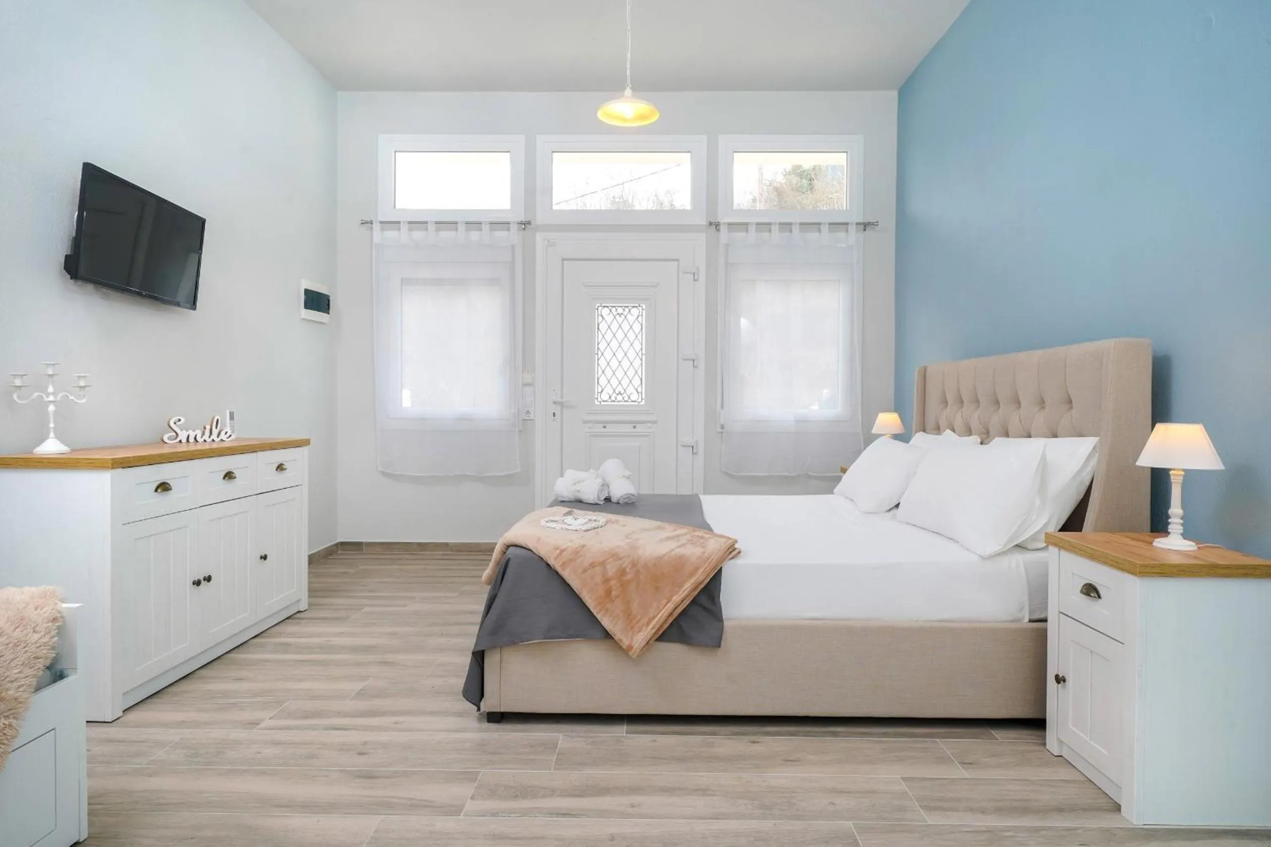 Bedroom, Bed in Villa Remetzo