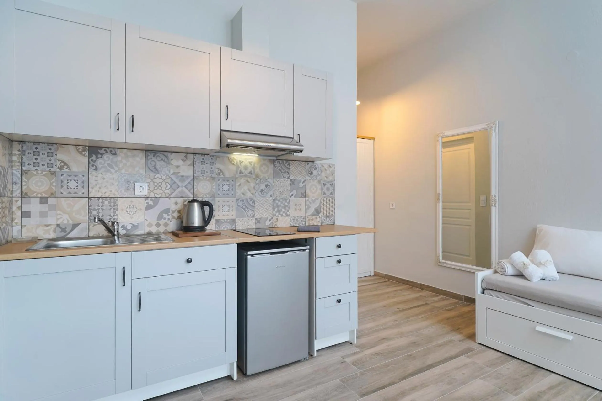 Kitchen or kitchenette in Villa Remetzo