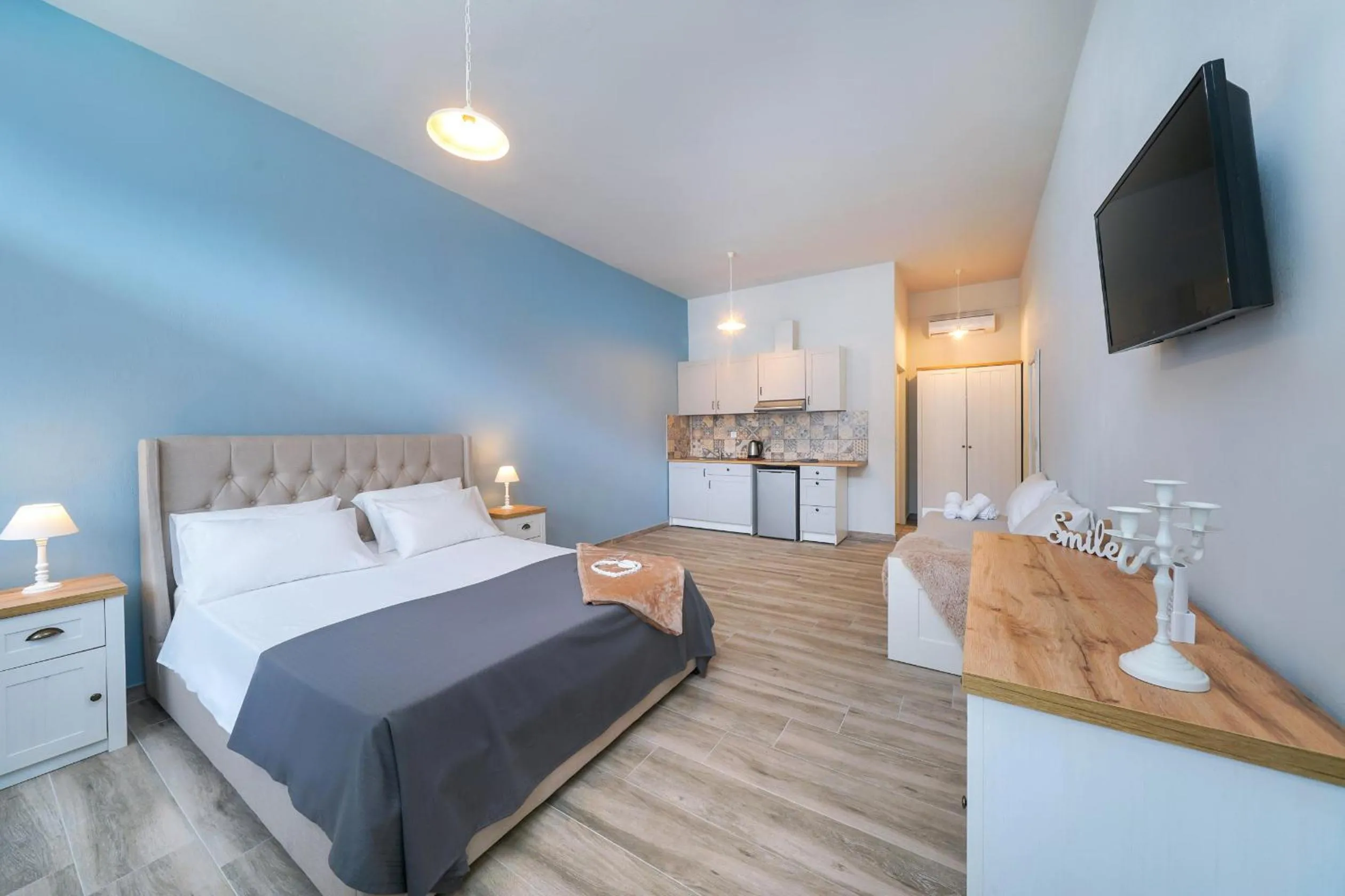 Bedroom, Bed in Villa Remetzo
