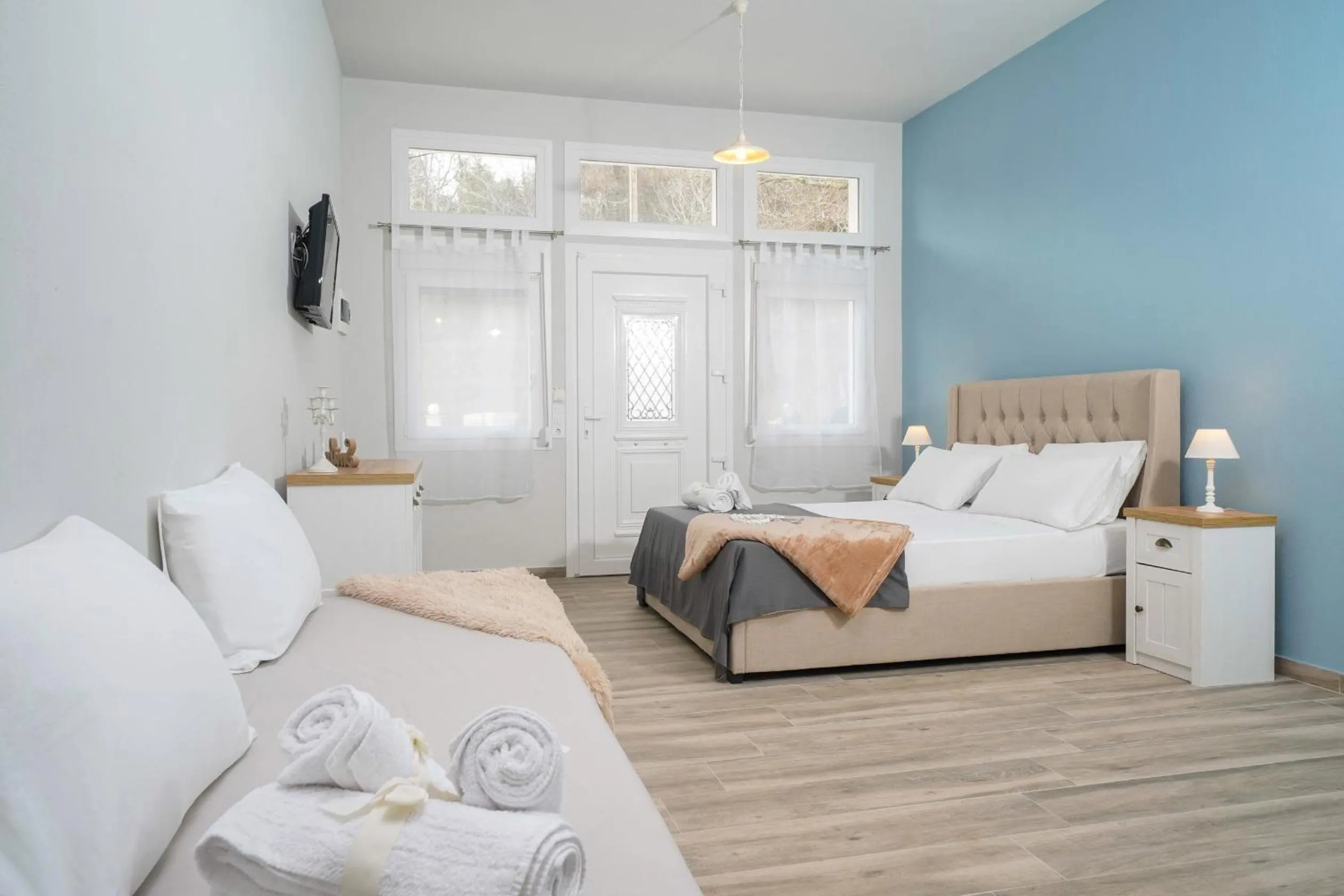 Bedroom, Bed in Villa Remetzo