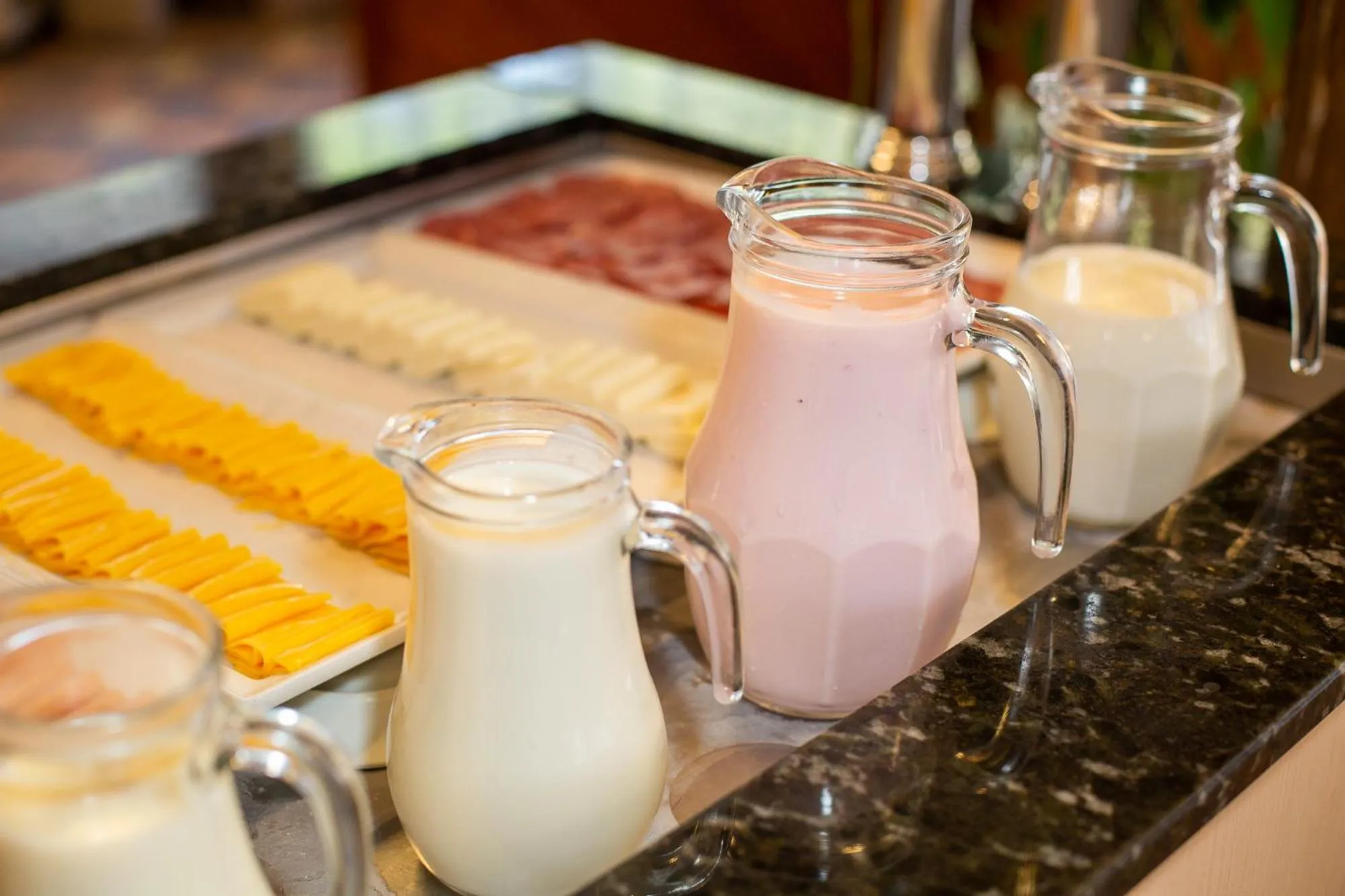 Buffet breakfast in Águas de Palmas Resort