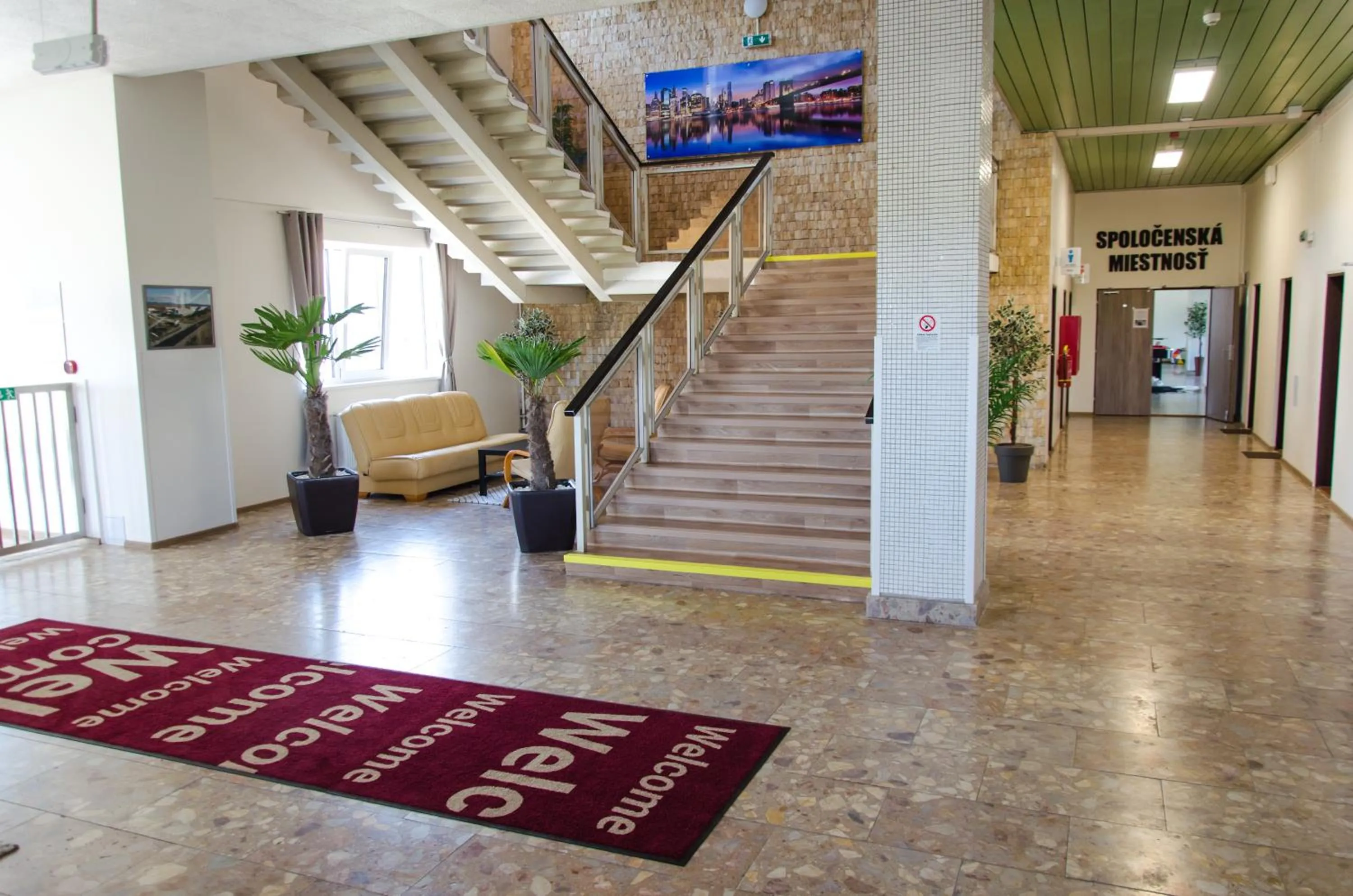 Facade/entrance in Ubytovňa Milex